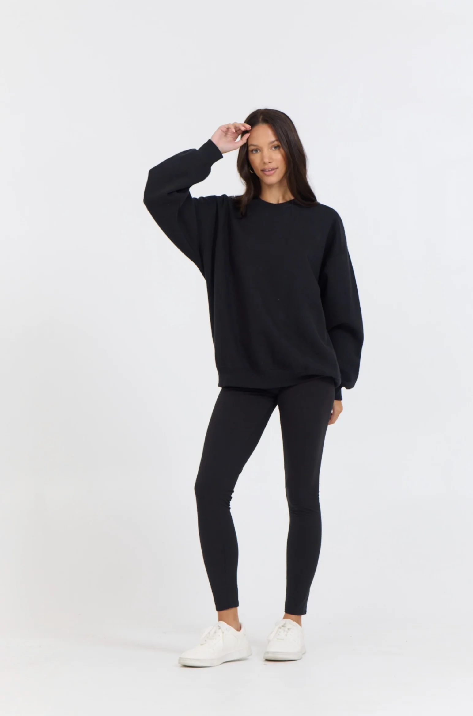 Black Proweave Crewneck - Image 4