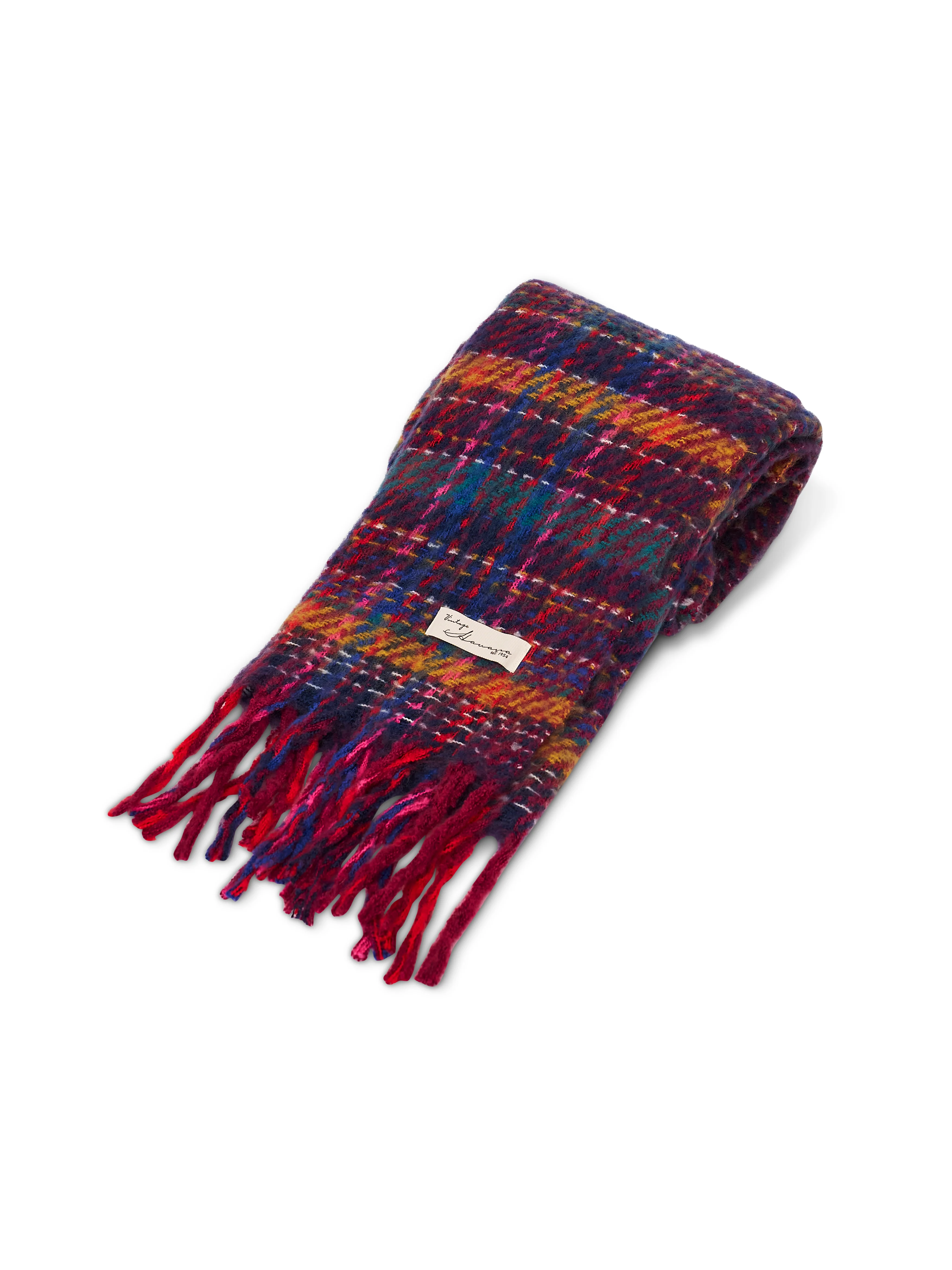 BRUSH SCARF - PINK MULTI - Image 4