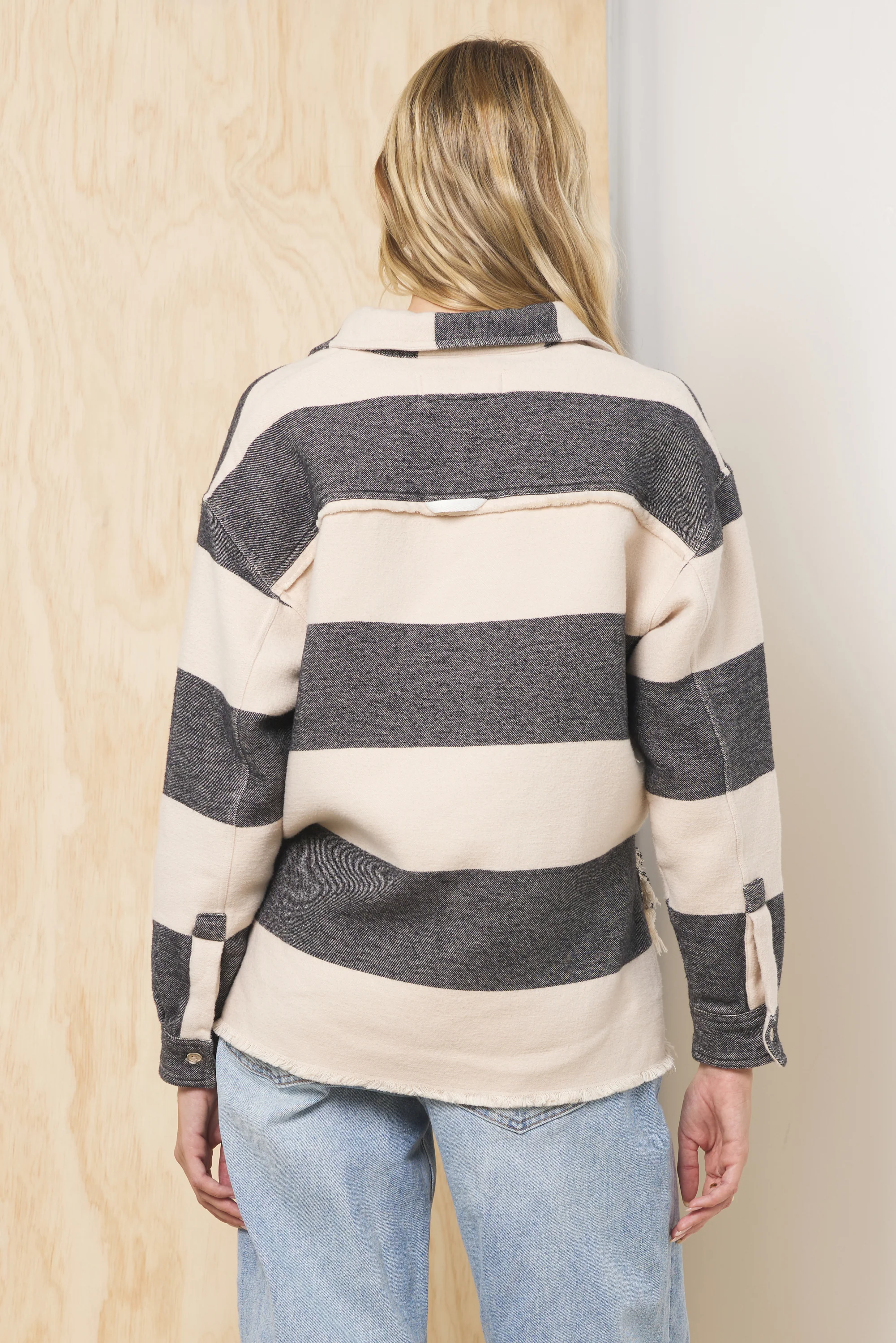 Buffalo Stripe Quarter Button Up - Image 5