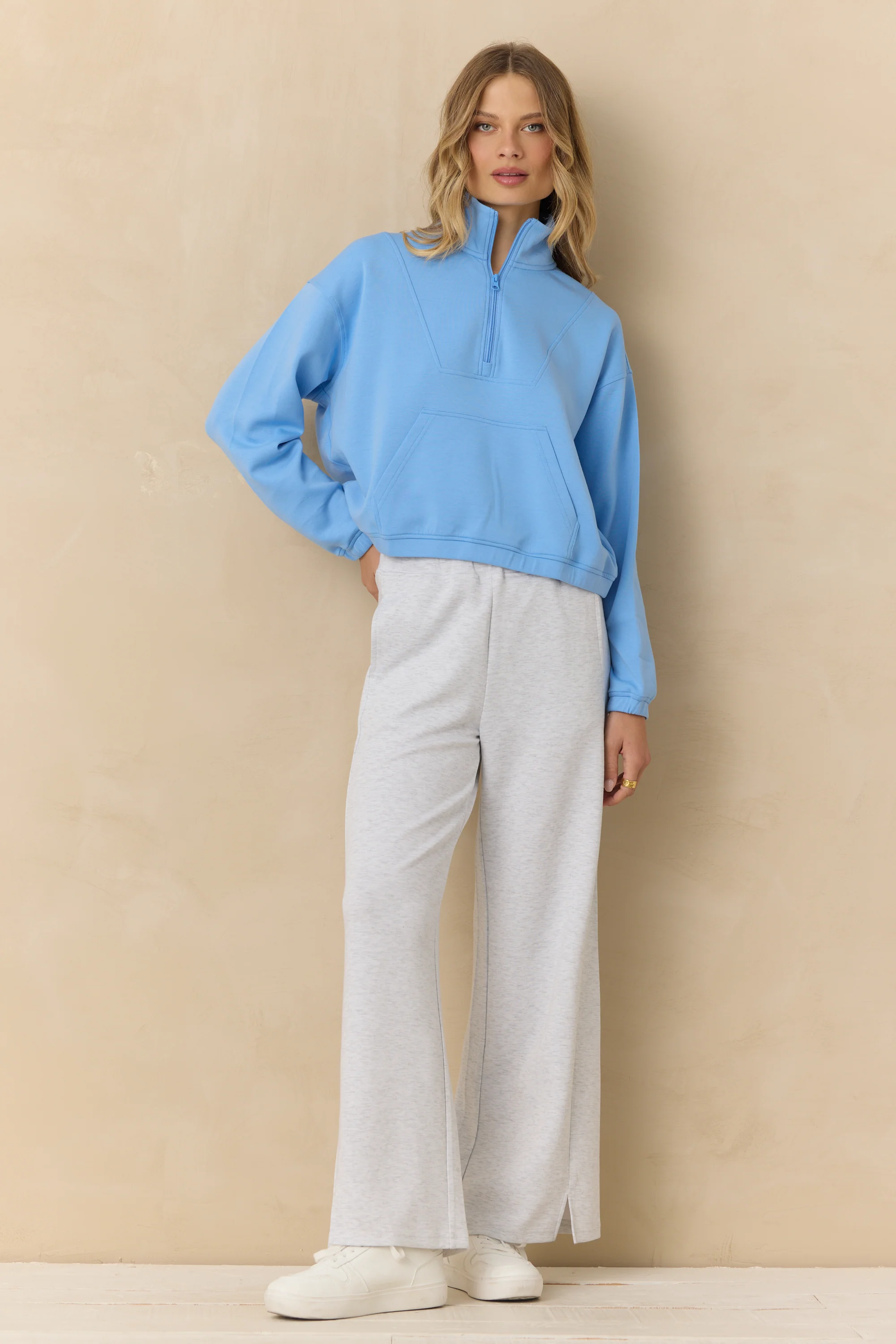 Cloud Fleece Wide Leg Pants - Image 3