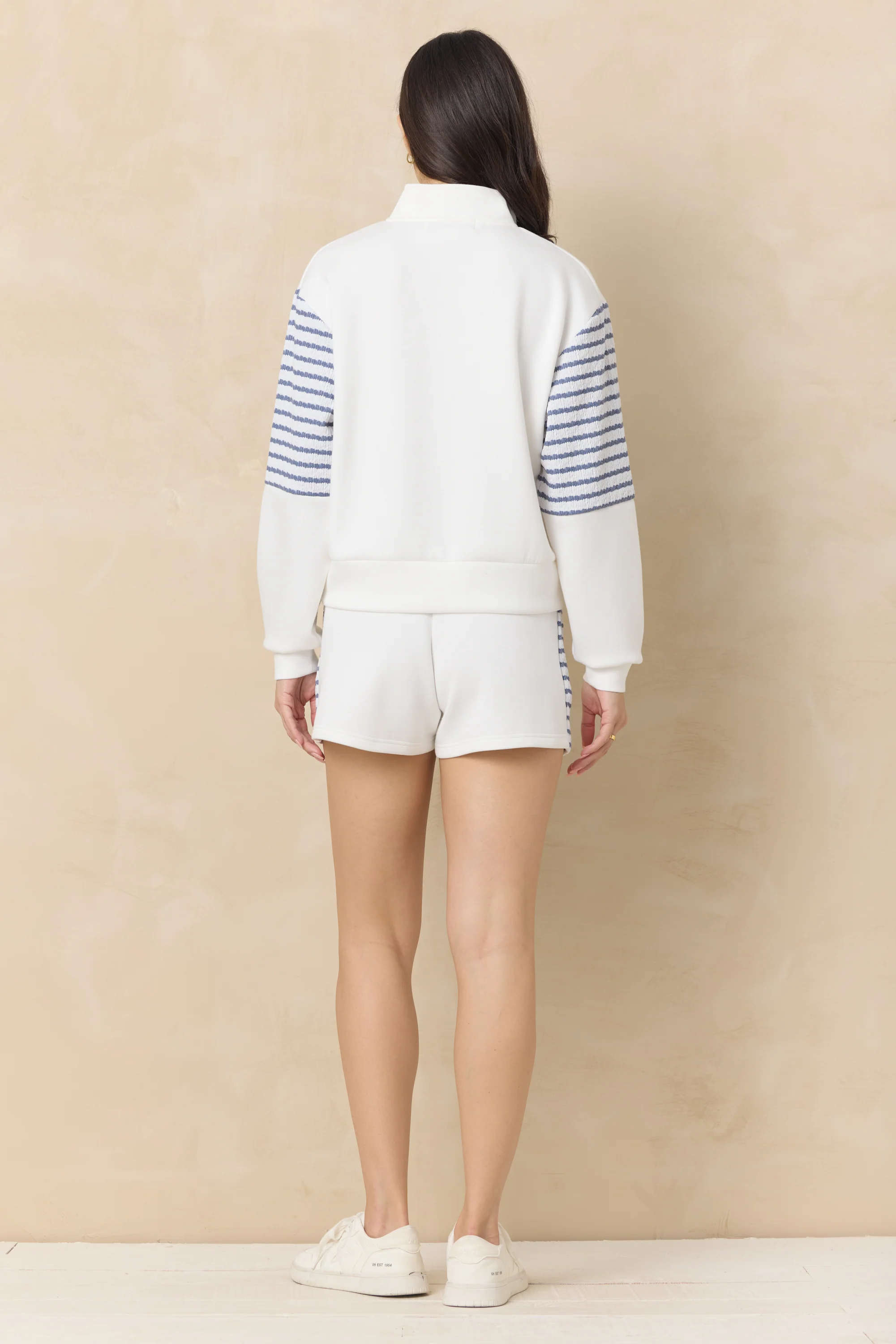 Cloud Shorts with Striped Side - Image 8