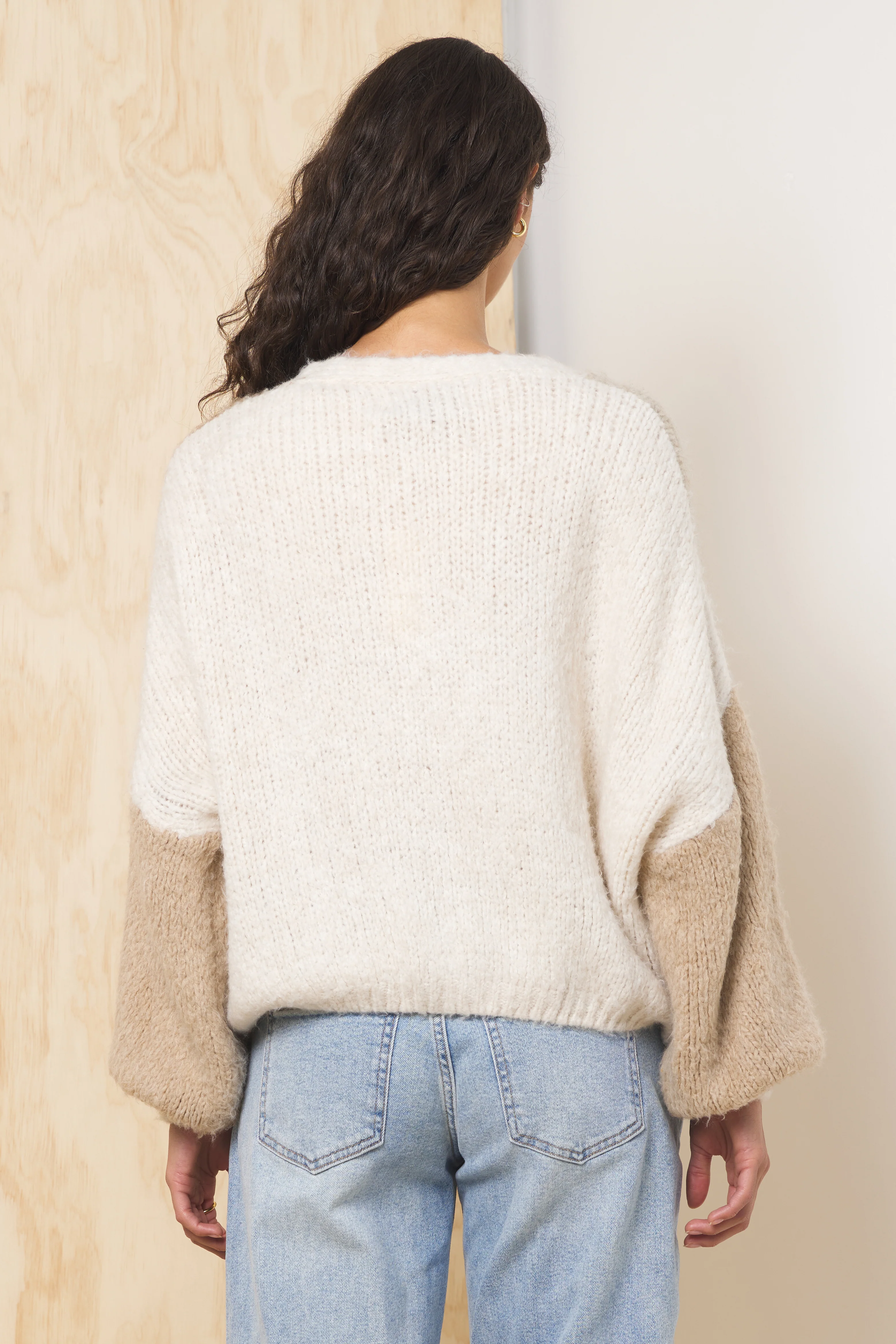 Color Block Cardigan - Image 2