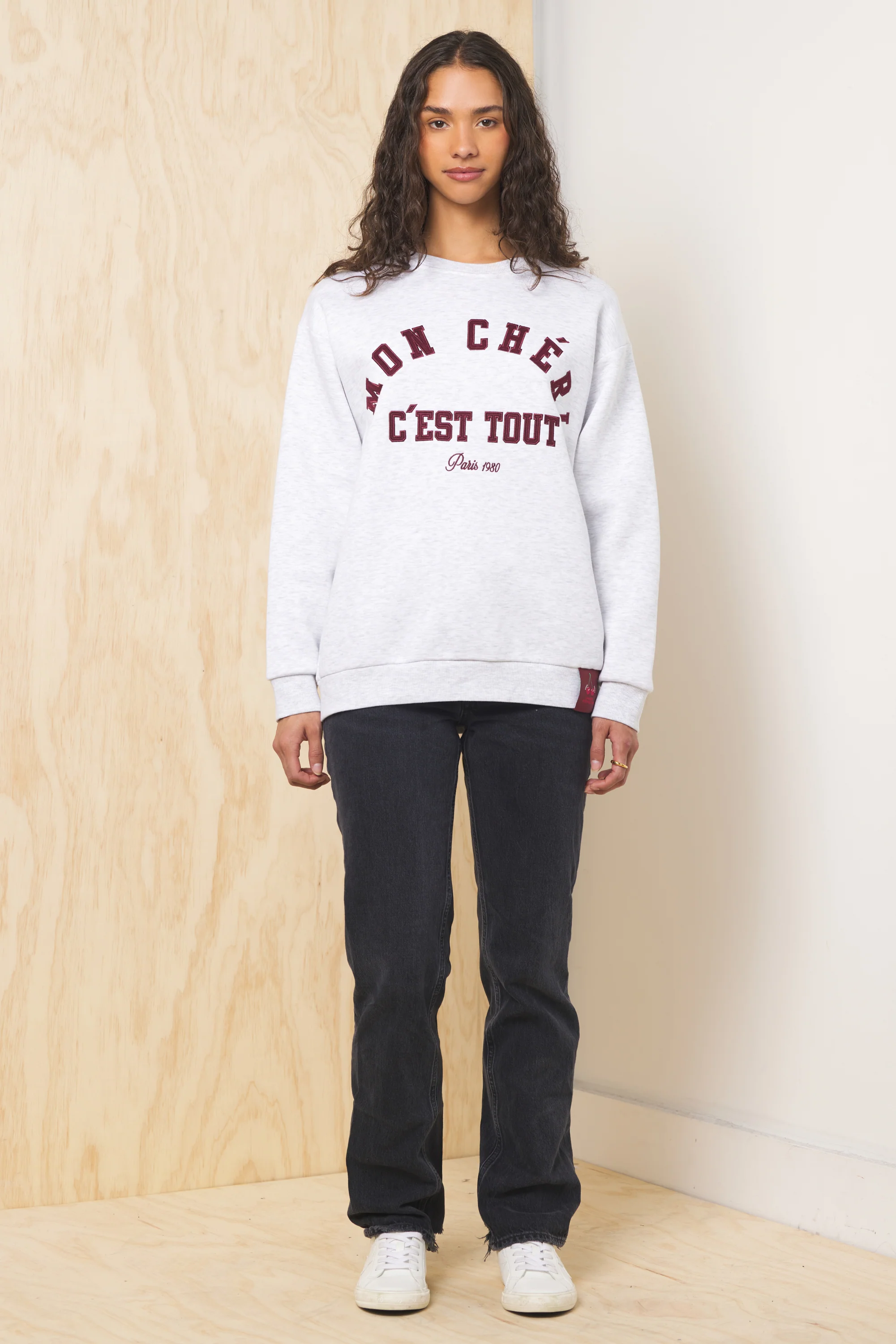 Comfort Fleece Crew with Applique - Image 4