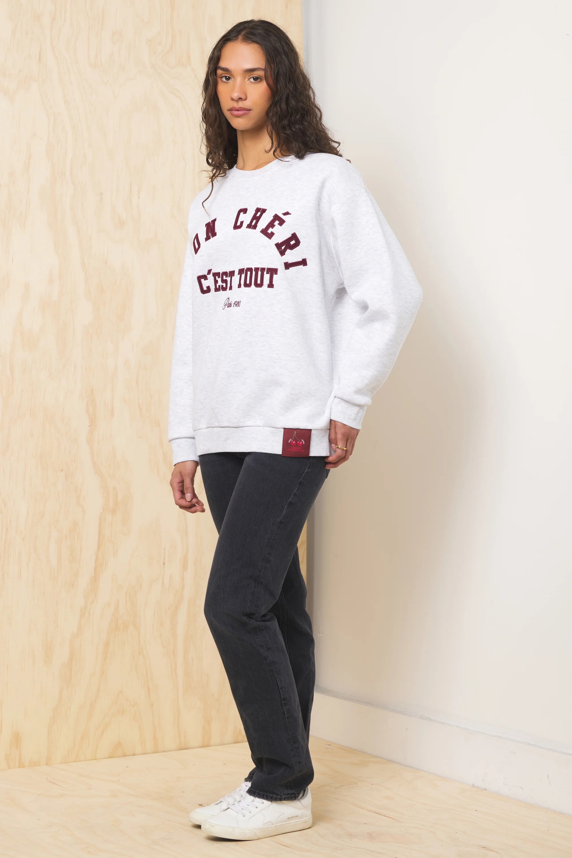 Comfort Fleece Crew with Applique - Image 5