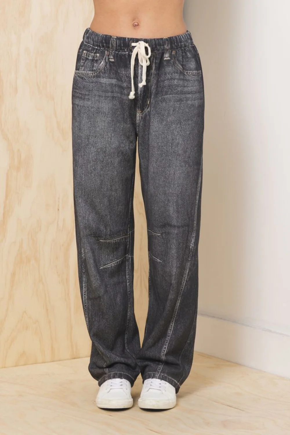 Denim Fleece 2-Piece Set - Image 4