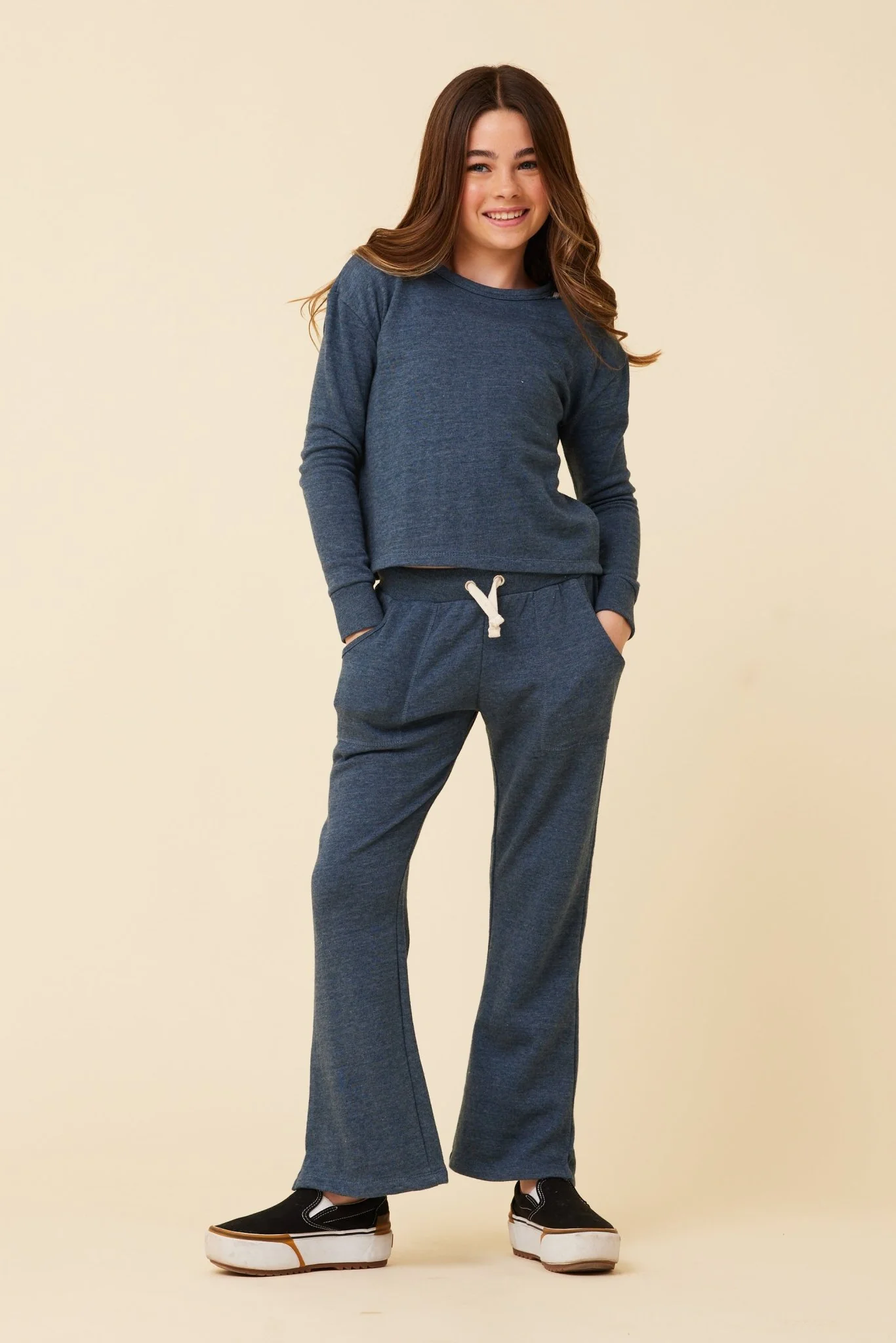 Distressed Neckline Crewneck - Image 3