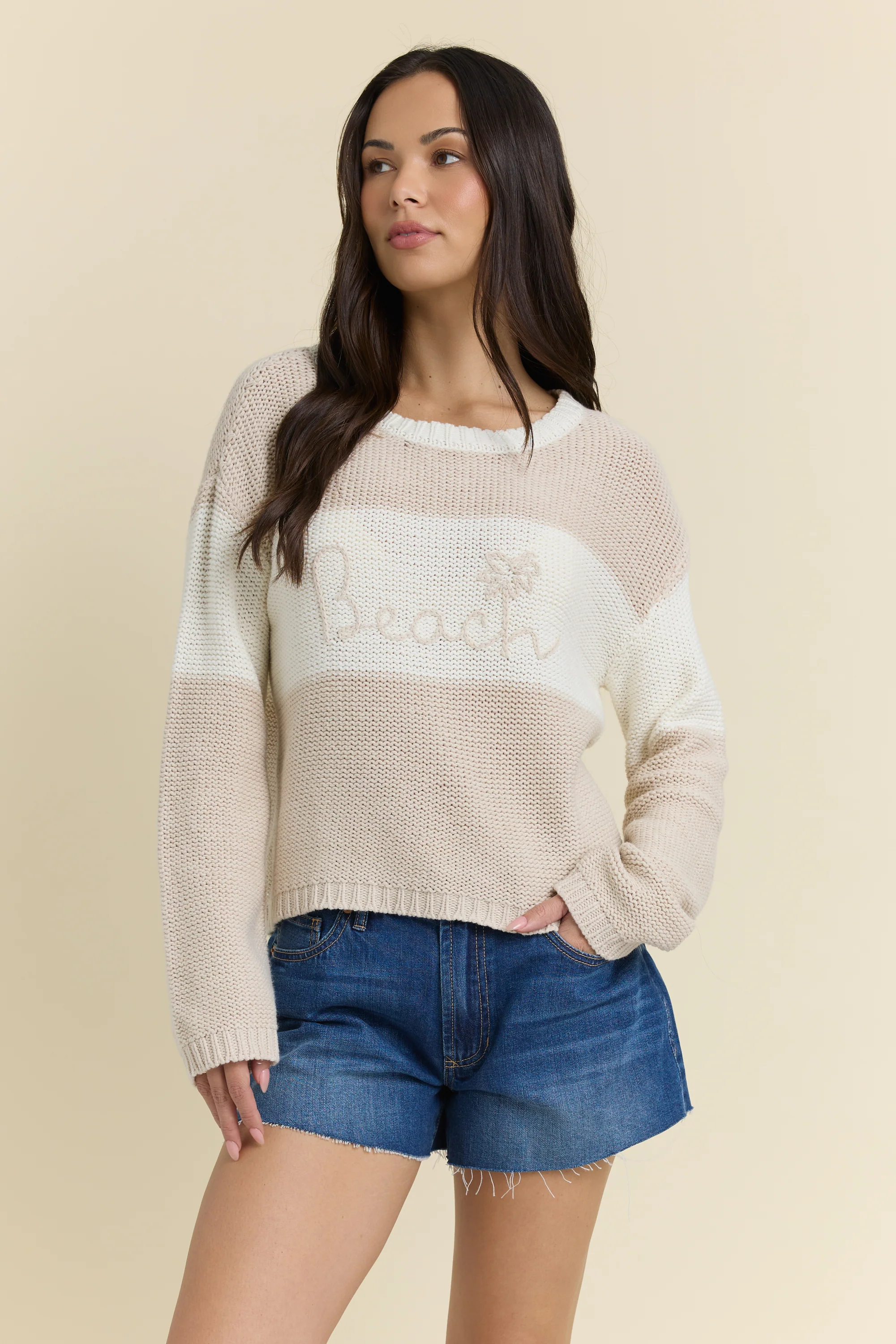 Embroidered Beach Sweater - Image 2