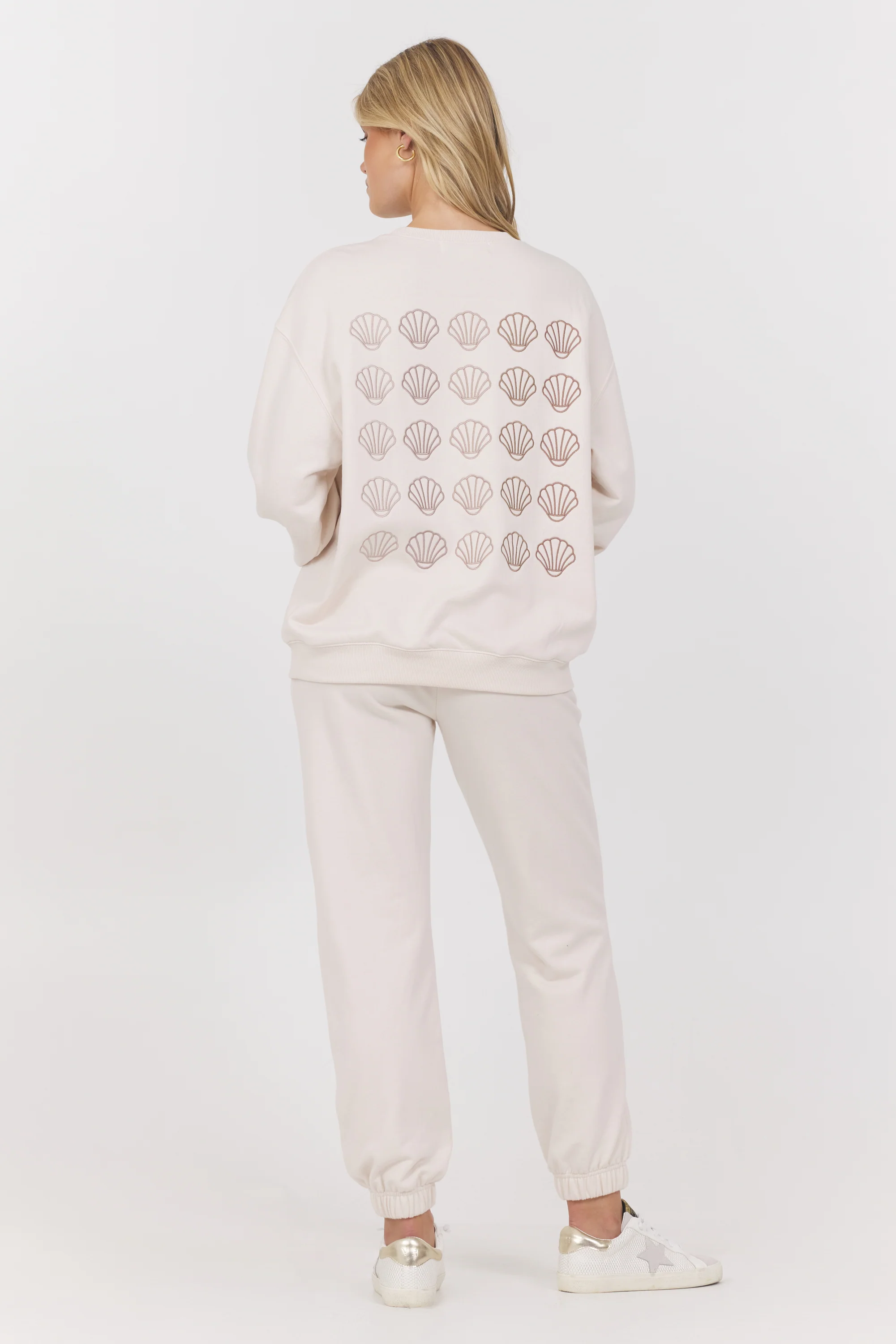 Embroidered French Terry Crew - Image 3