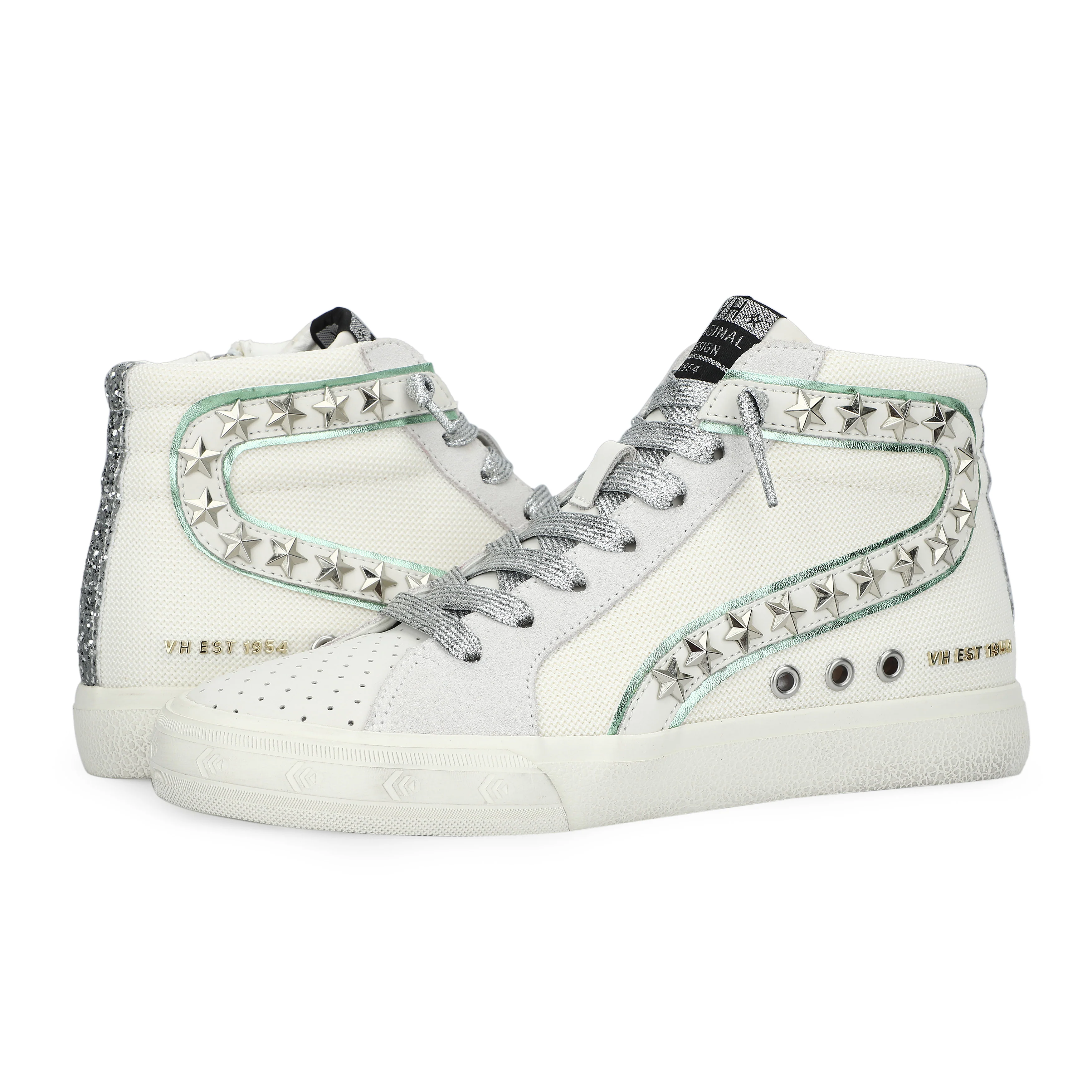 GADOL HIGH 17 - METALLIC GREEN/WHITE - Image 3