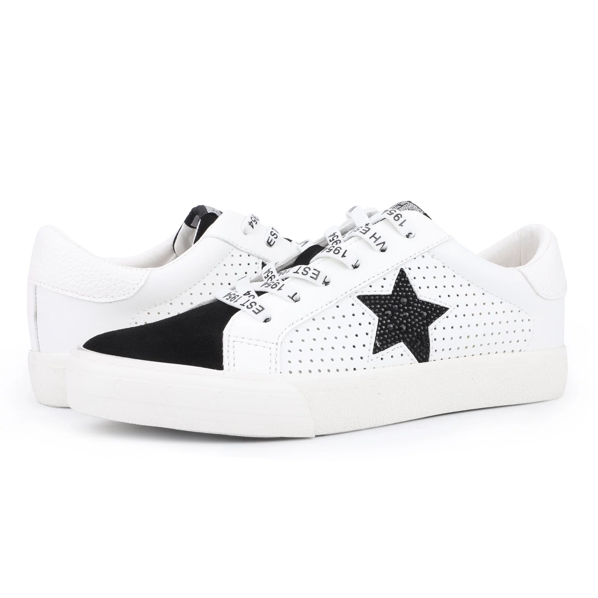 Grande - White Black Rhinestones - Image 3