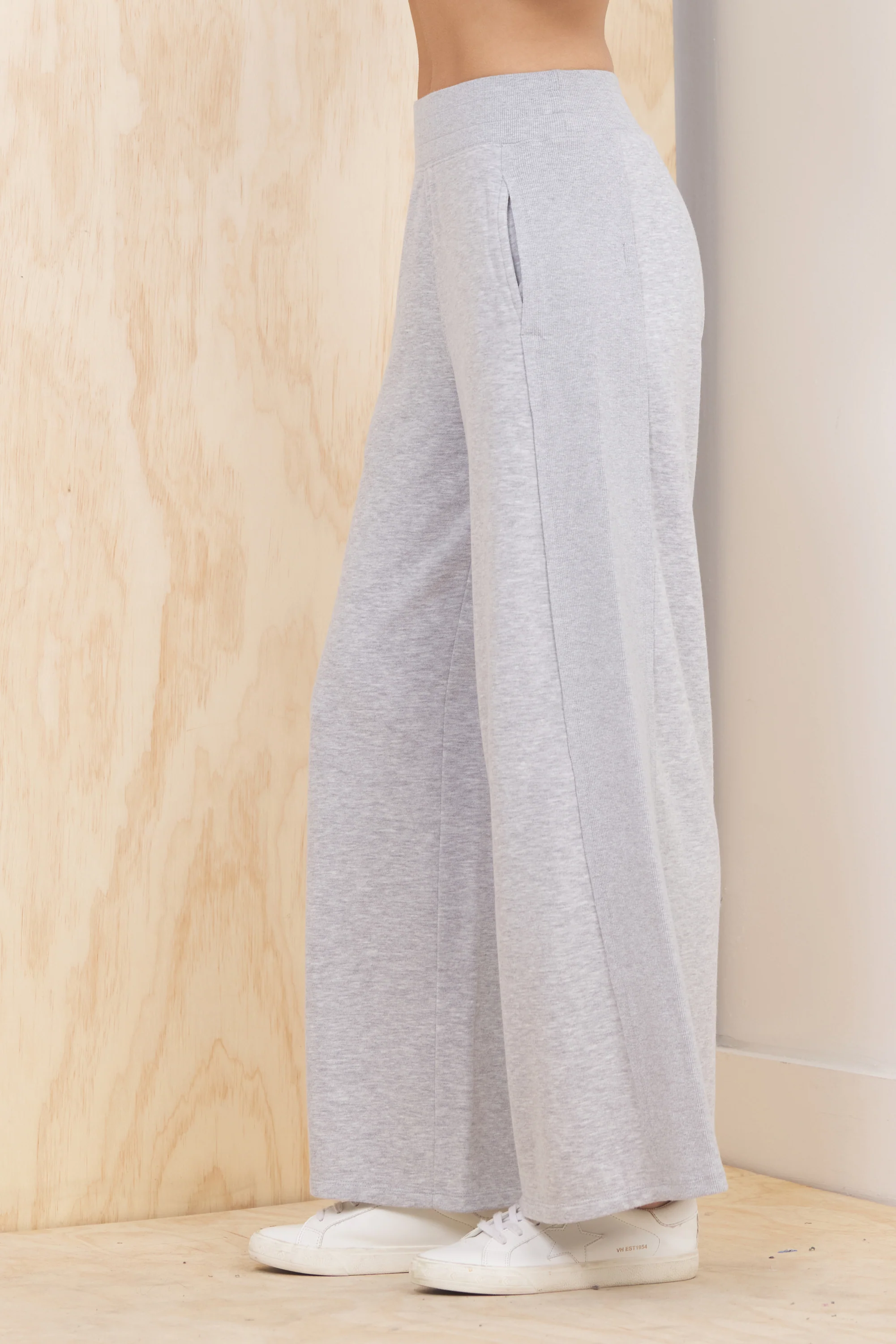 Heather Grey Henley 2-Piece Set - Image 4