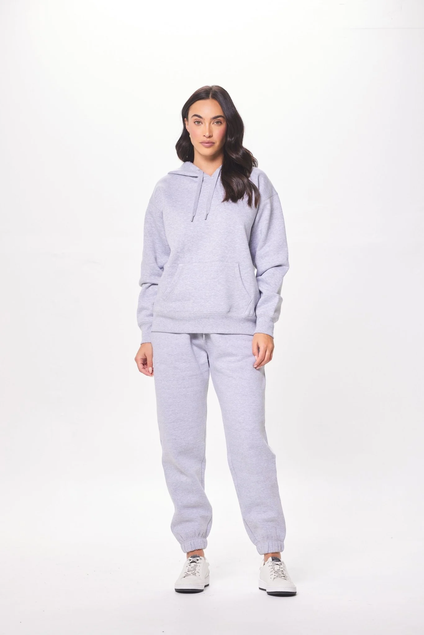 Heather Grey Proweave Hoodie - Image 3