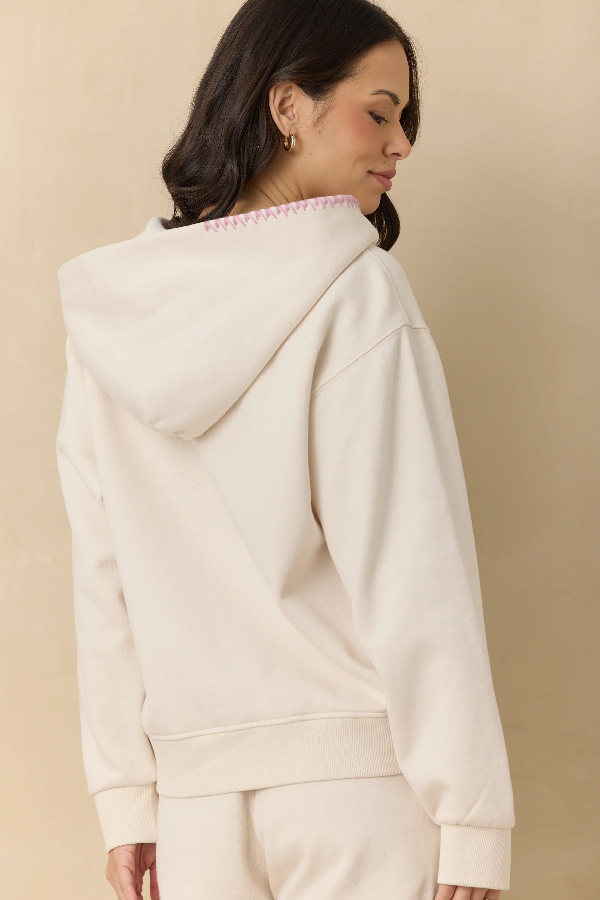 Heavyweight Zip Up with Stitching - Image 11