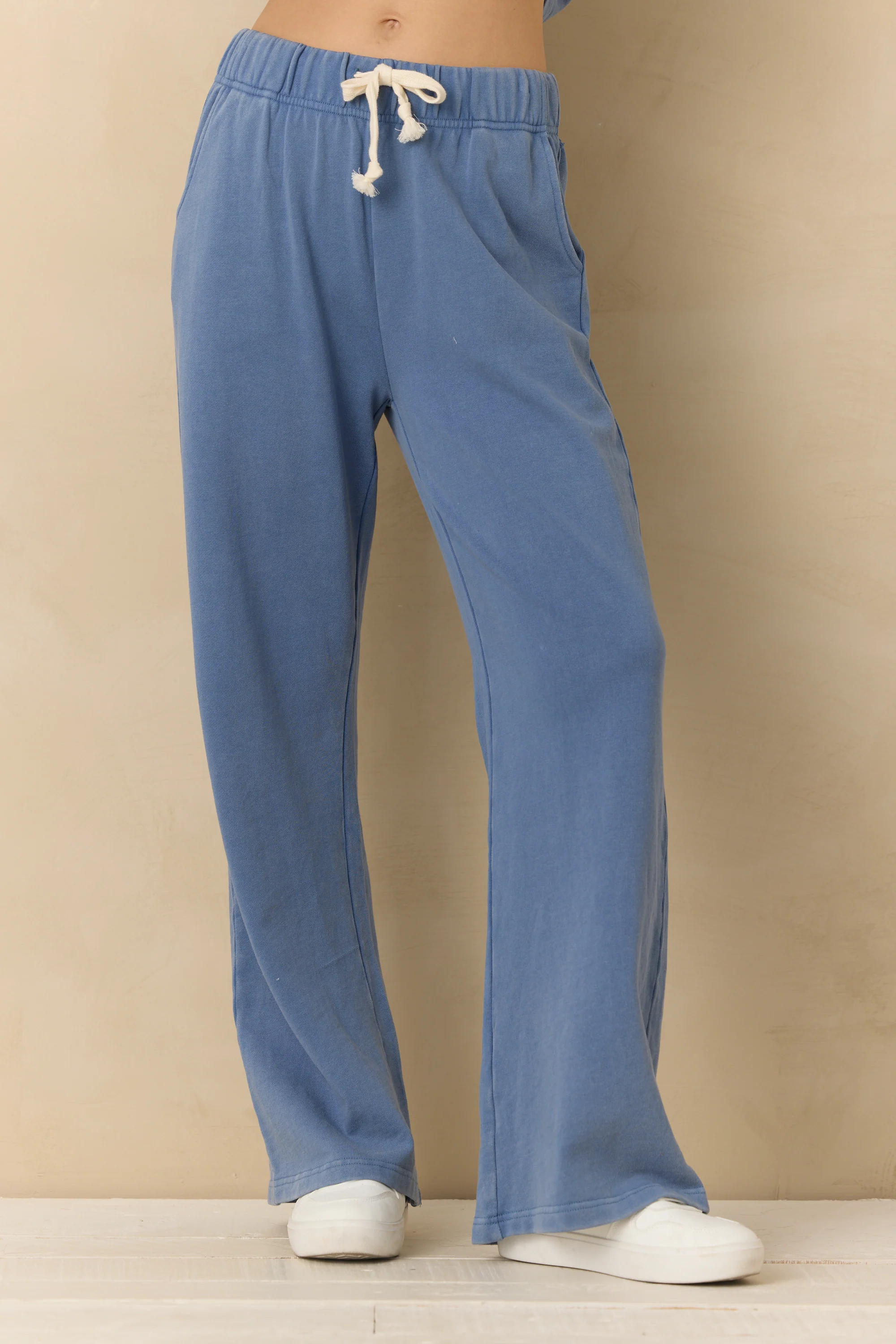 Heavyweight Knit Wide Leg Pant - Image 15