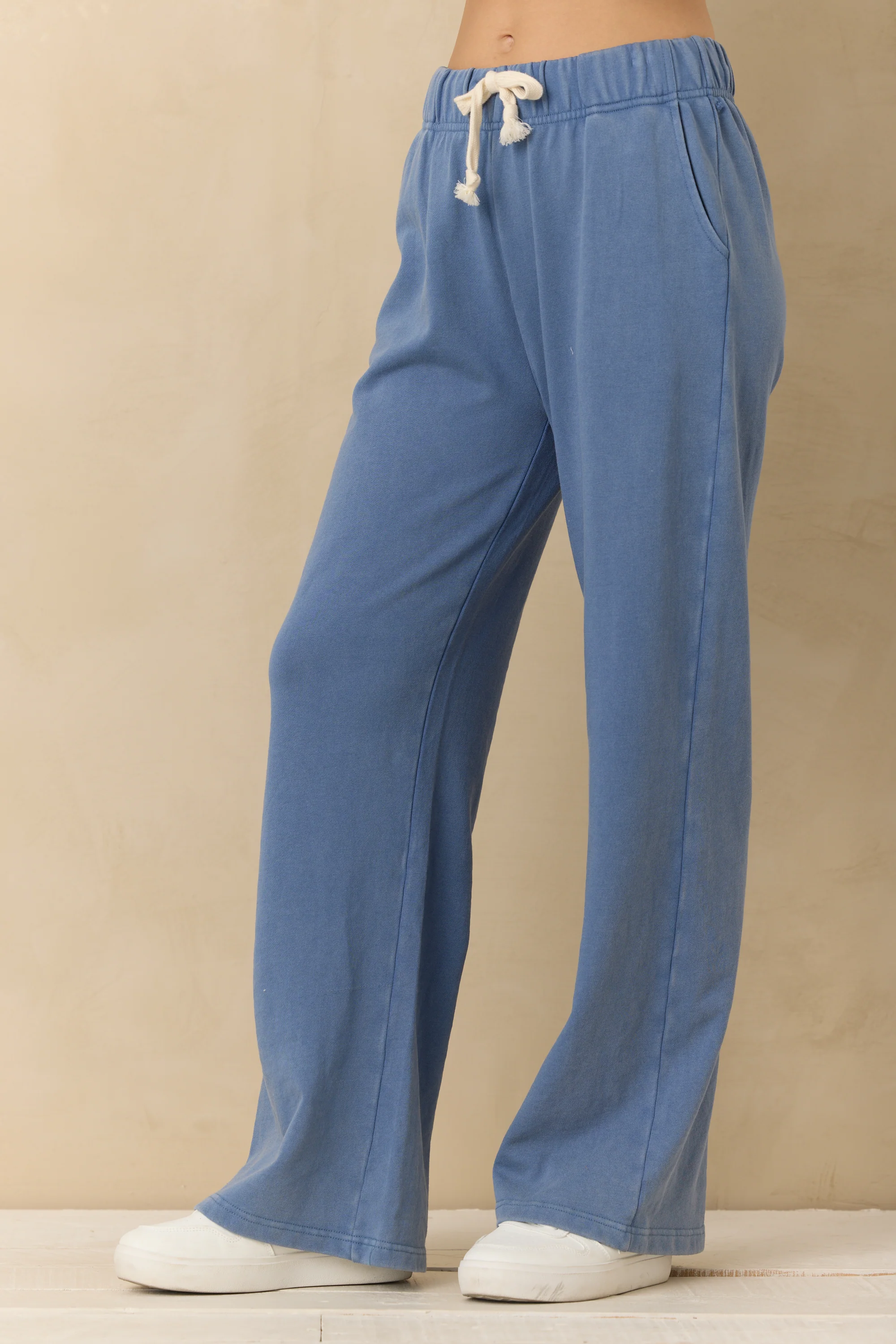 Heavyweight Knit Wide Leg Pant - Image 16