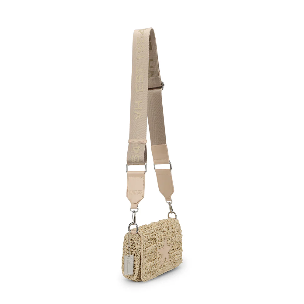 Ibiza Cream Rafia Bag - Image 2