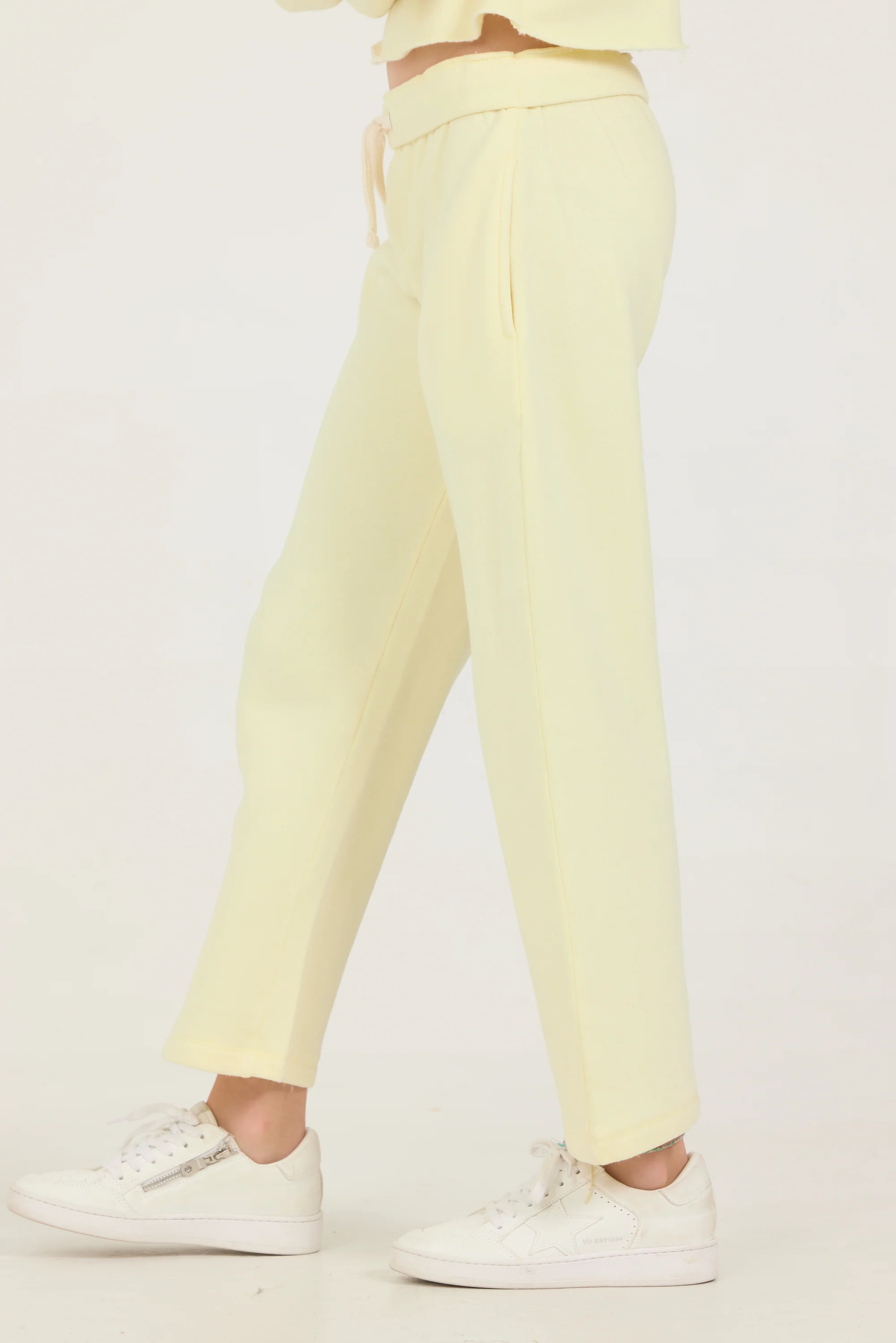 Kids Burnout Wide Leg Heart Back Pocket Pants - Image 2