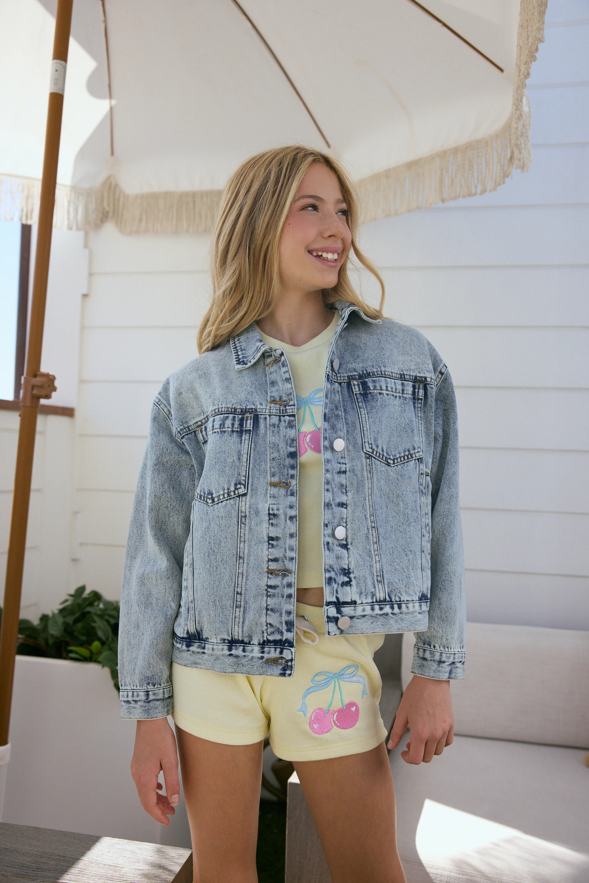 Kids Denim Jacket - Image 2