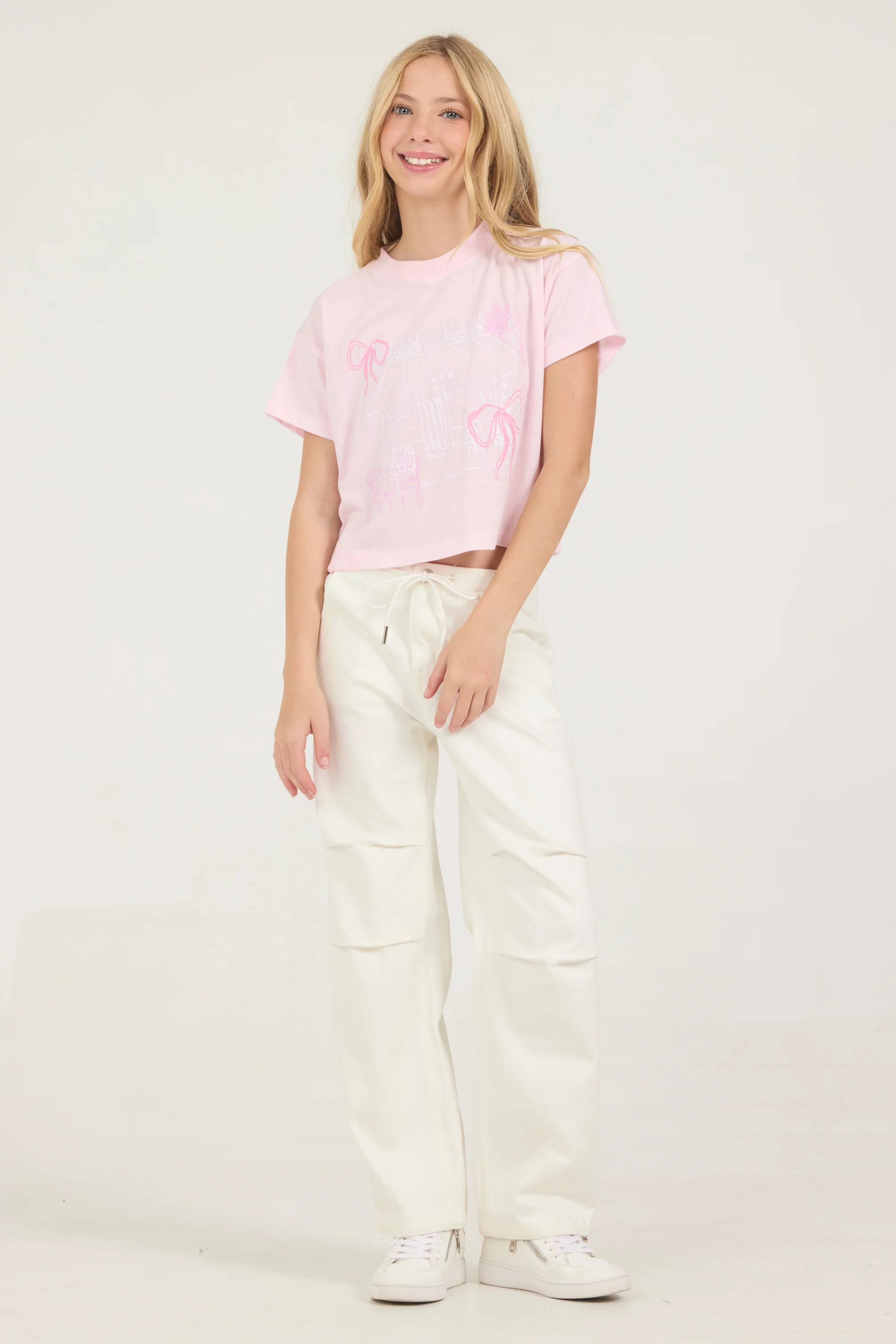 Kids Drawstring Jeans - Image 2