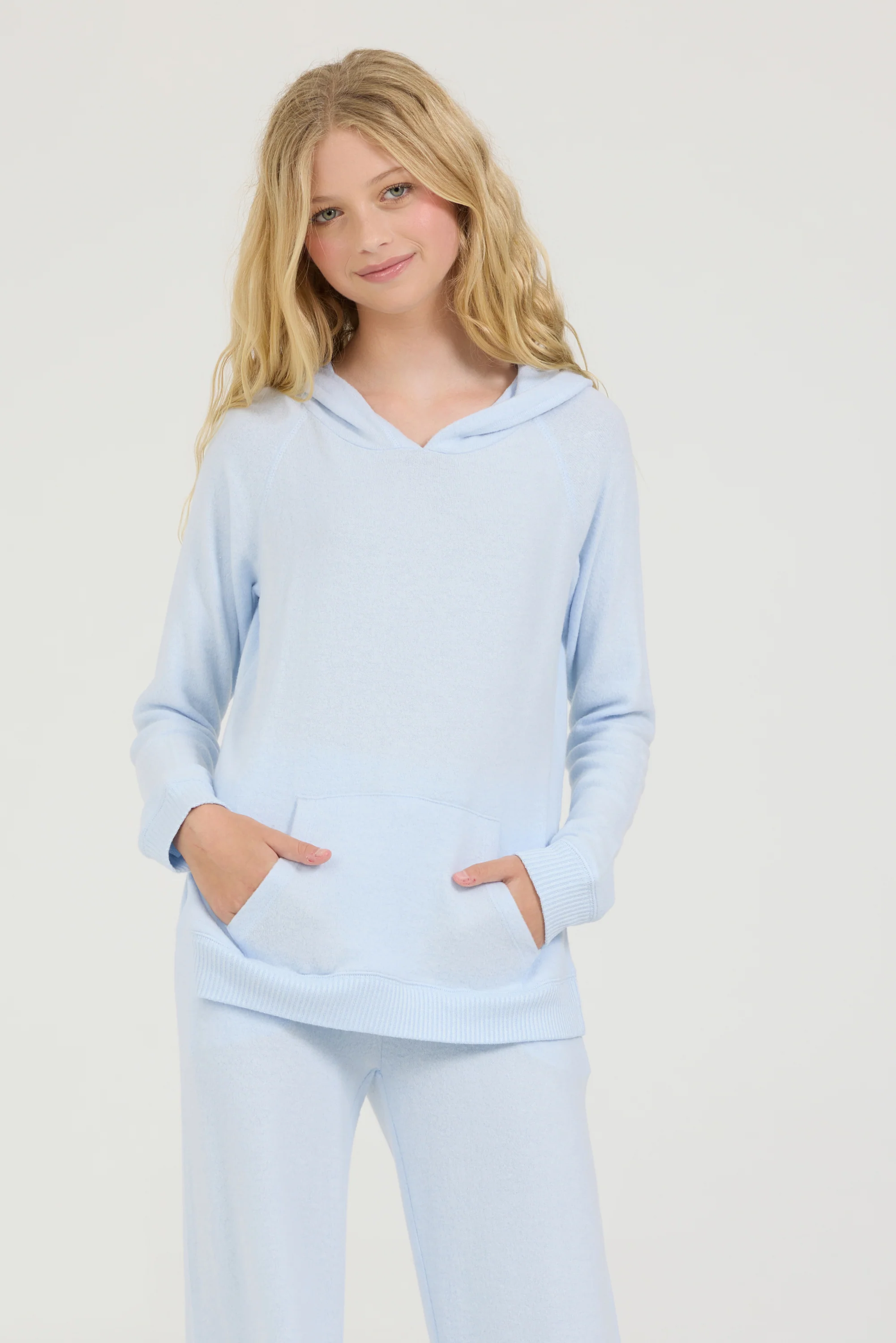 Kids Essential Fleece Hoodie - Image 2