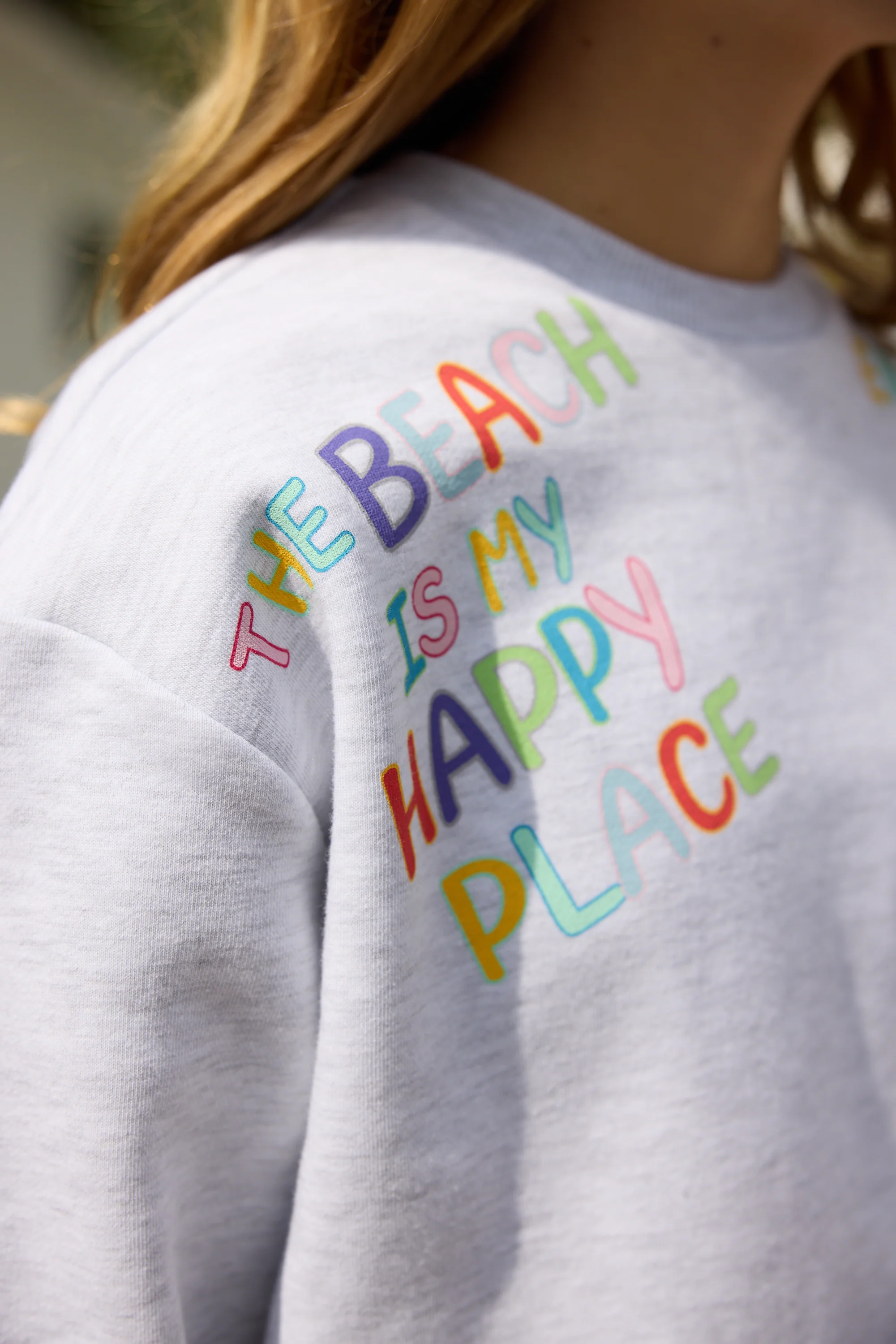 Kids Happy Place Crewneck - Image 2