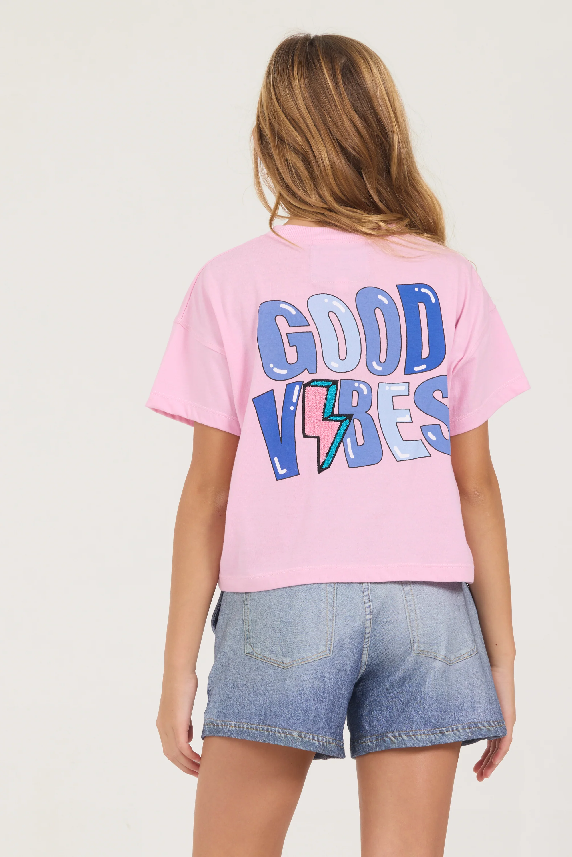 Kids Pirouette Good Vibes Tee - Image 3