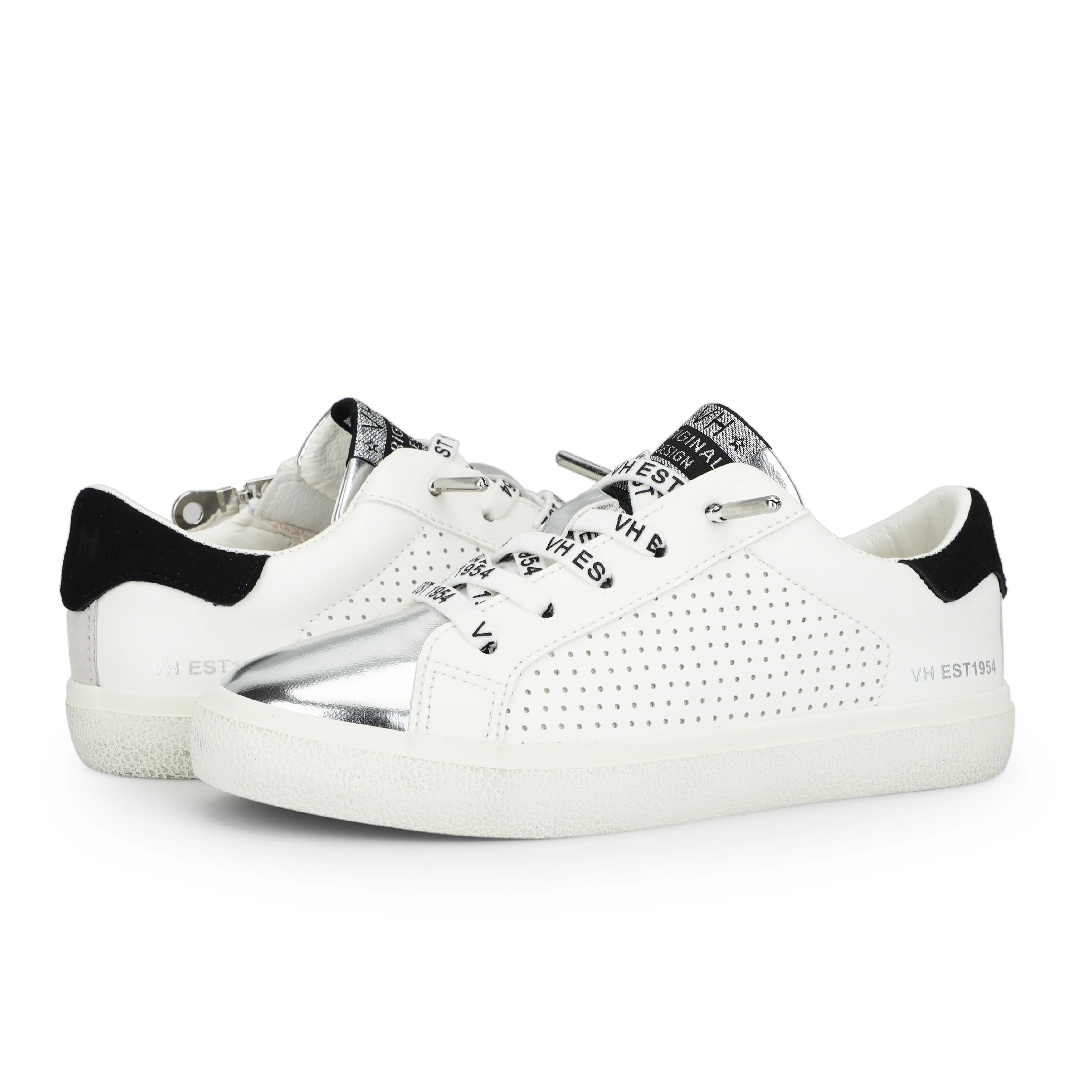 KIDS RONDA - WHITE BLACK PERF MULTI - Image 4