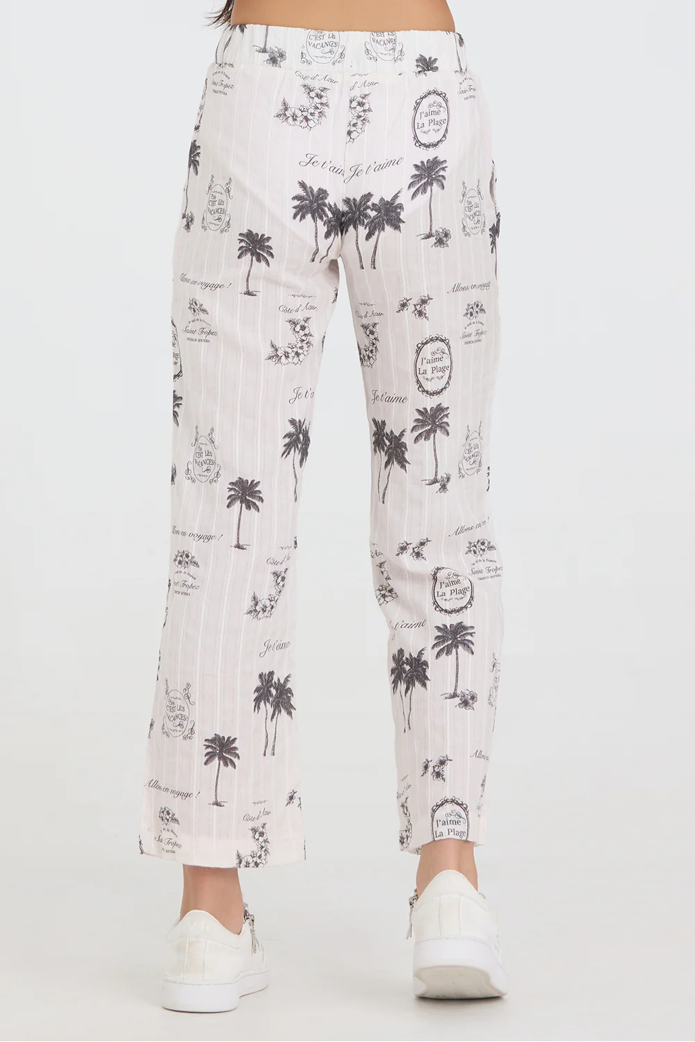 Kids Smocked Waist Wide Leg Pant - Image 2