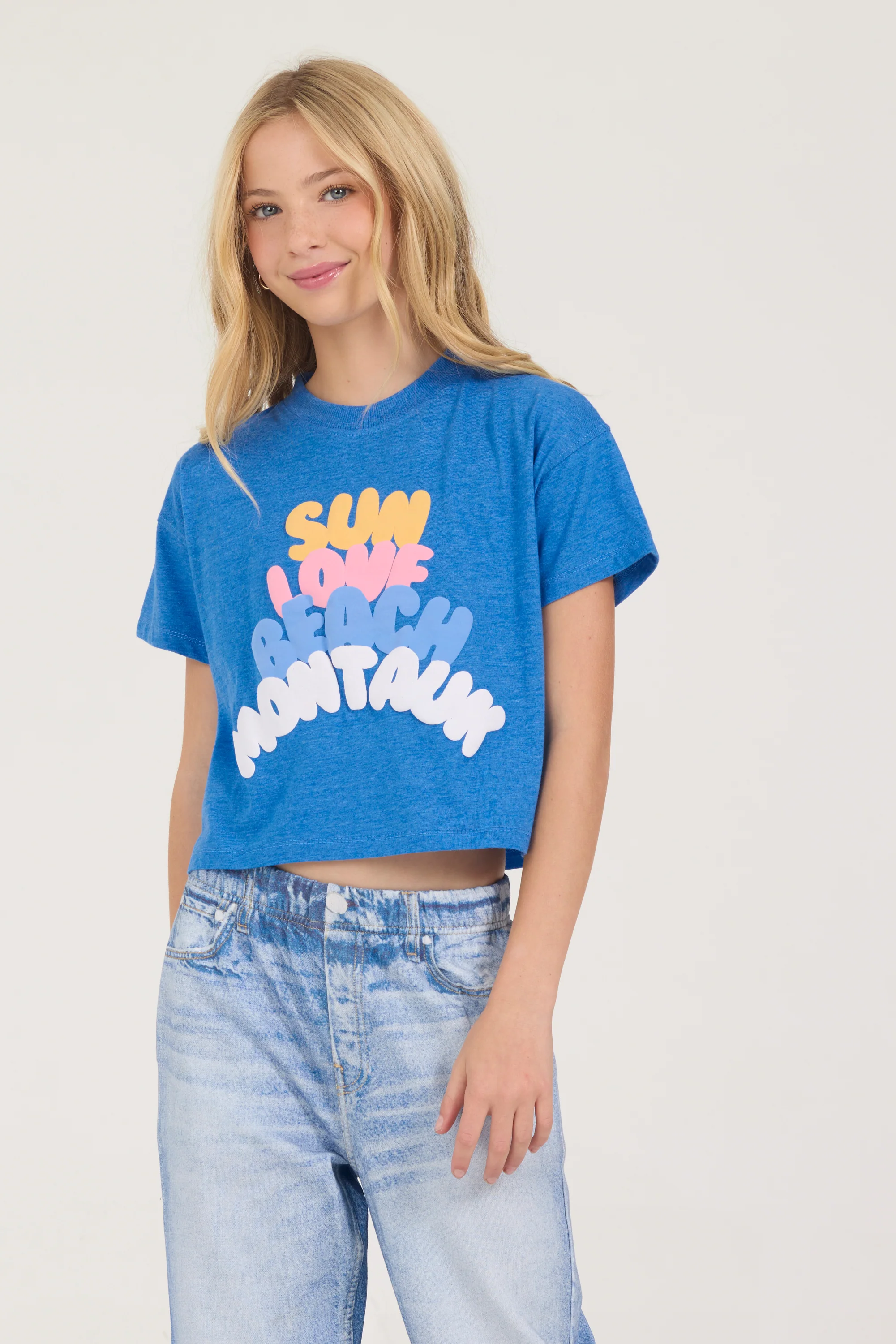 Kids Sun Montauk Puff Tee - Image 2