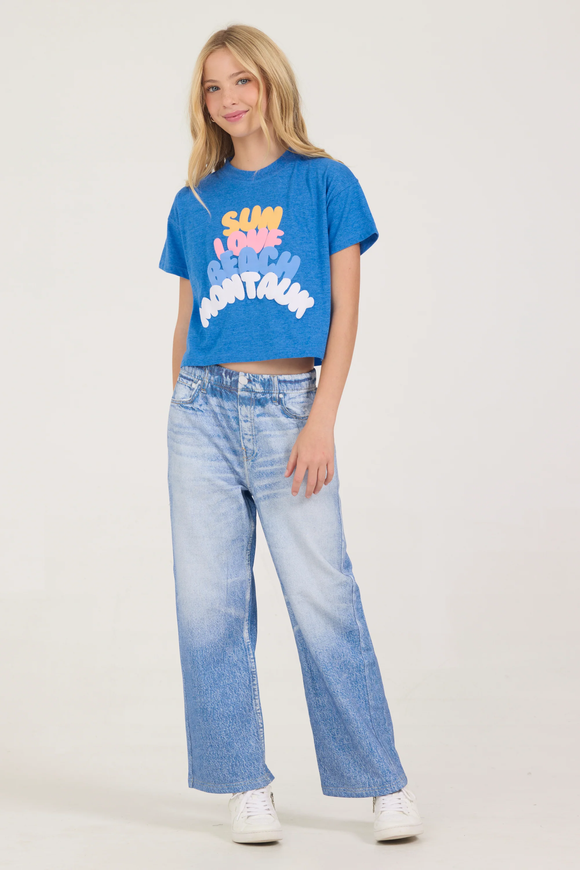 Kids Sun Montauk Puff Tee - Image 7