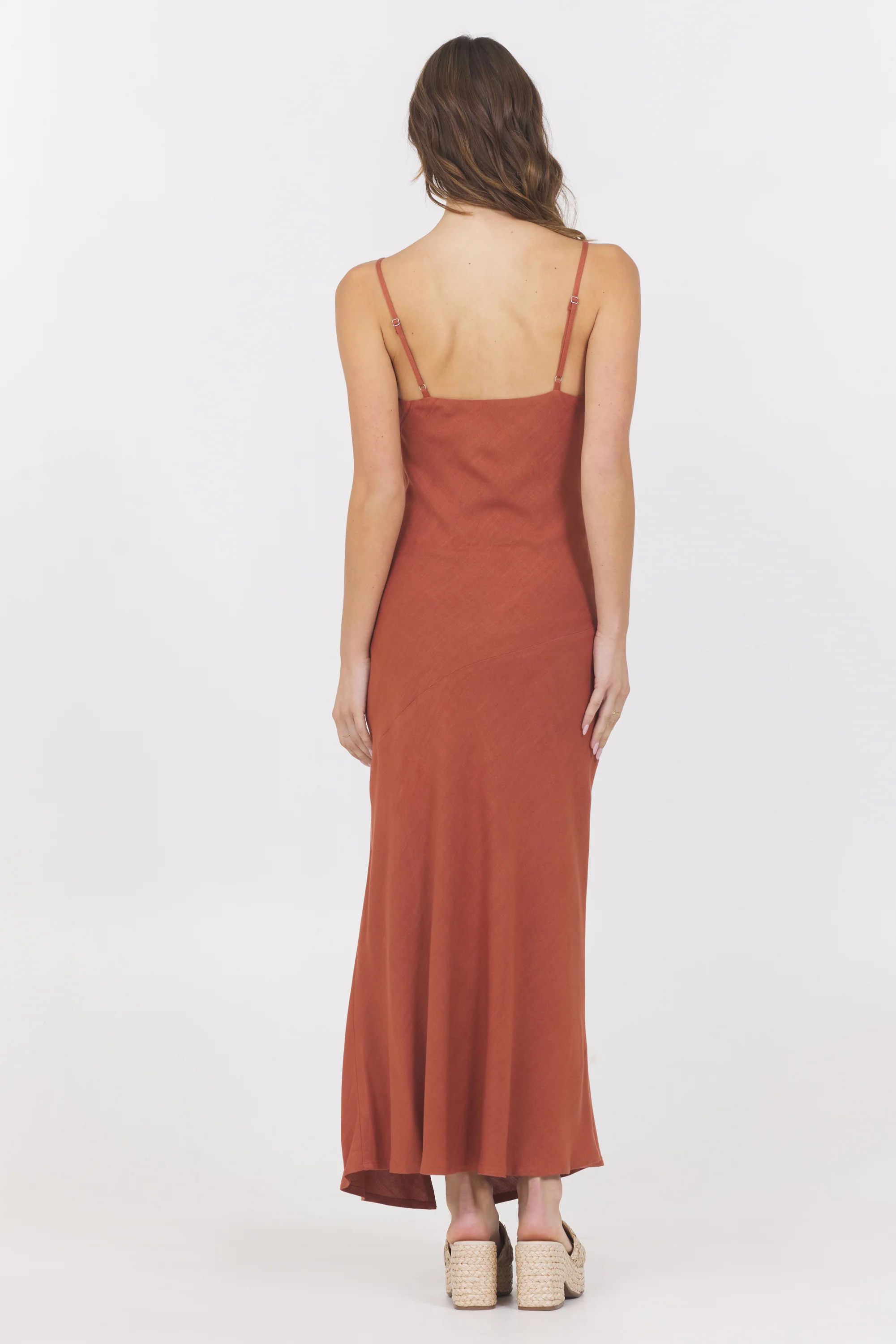 Linen Maxi Dress - Image 4