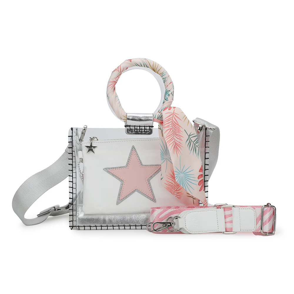 MINI MOLLY - SCARF LIGHT PINK