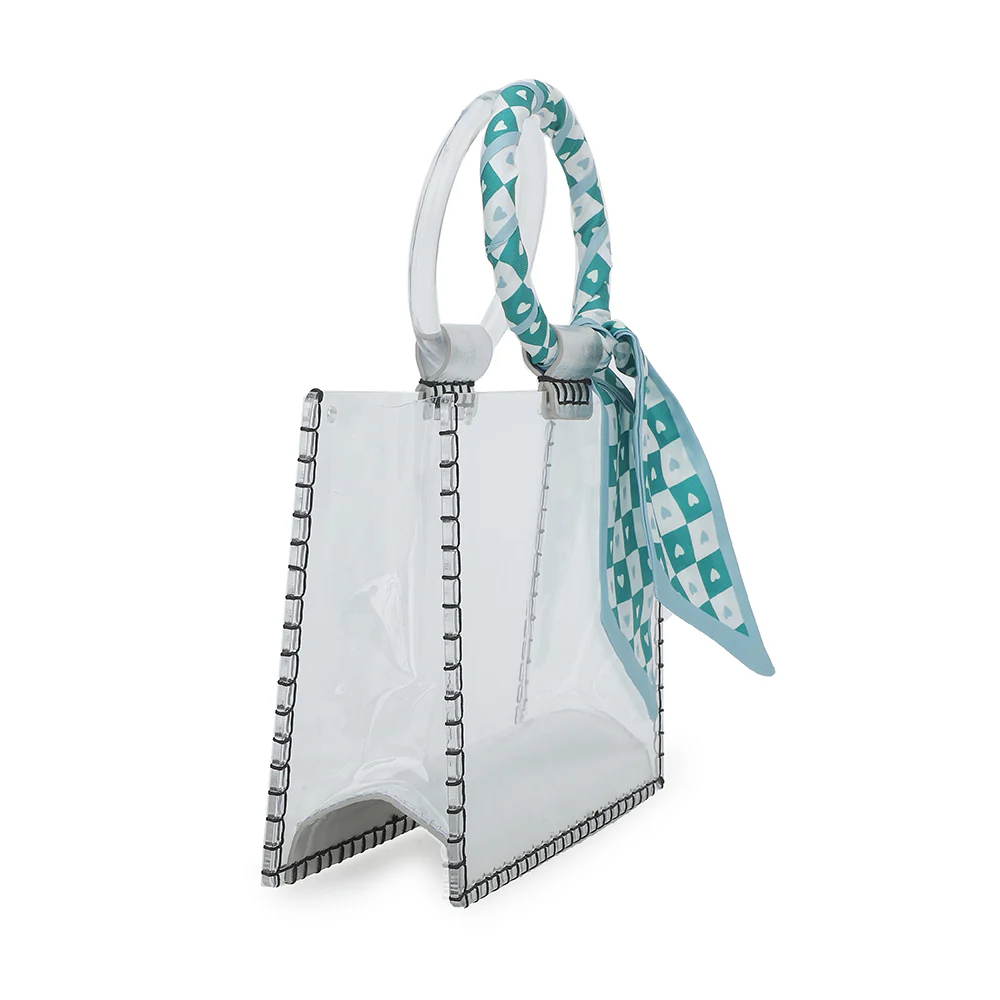 MINI MOLLY - SCARF WHITE GREEN - Image 7