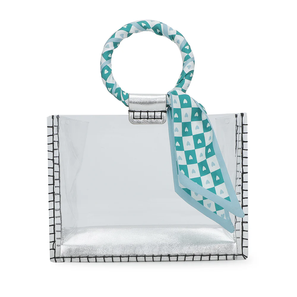 MINI MOLLY - SCARF WHITE GREEN - Image 8