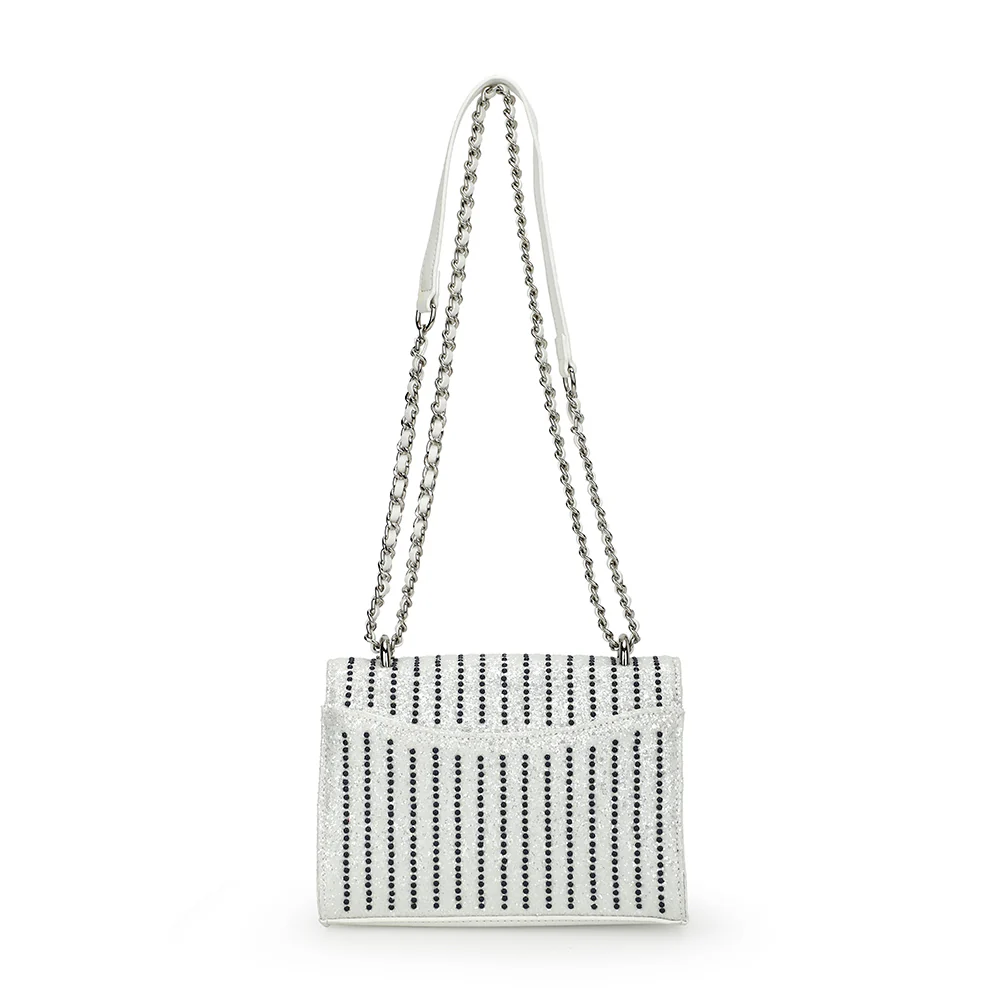 OLIVIA BAG- WHITE/ BLUE - Image 2