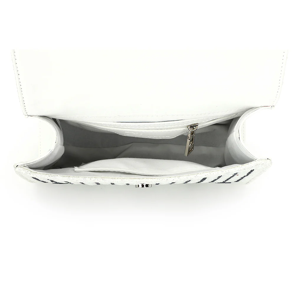 OLIVIA BAG- WHITE/ BLUE - Image 4