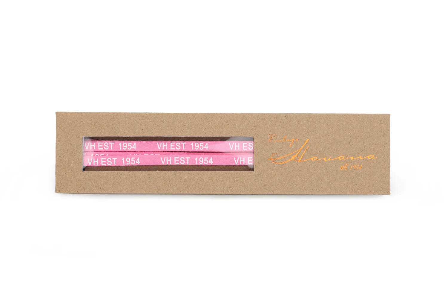 PINK WHITE GOLD TIP LACES