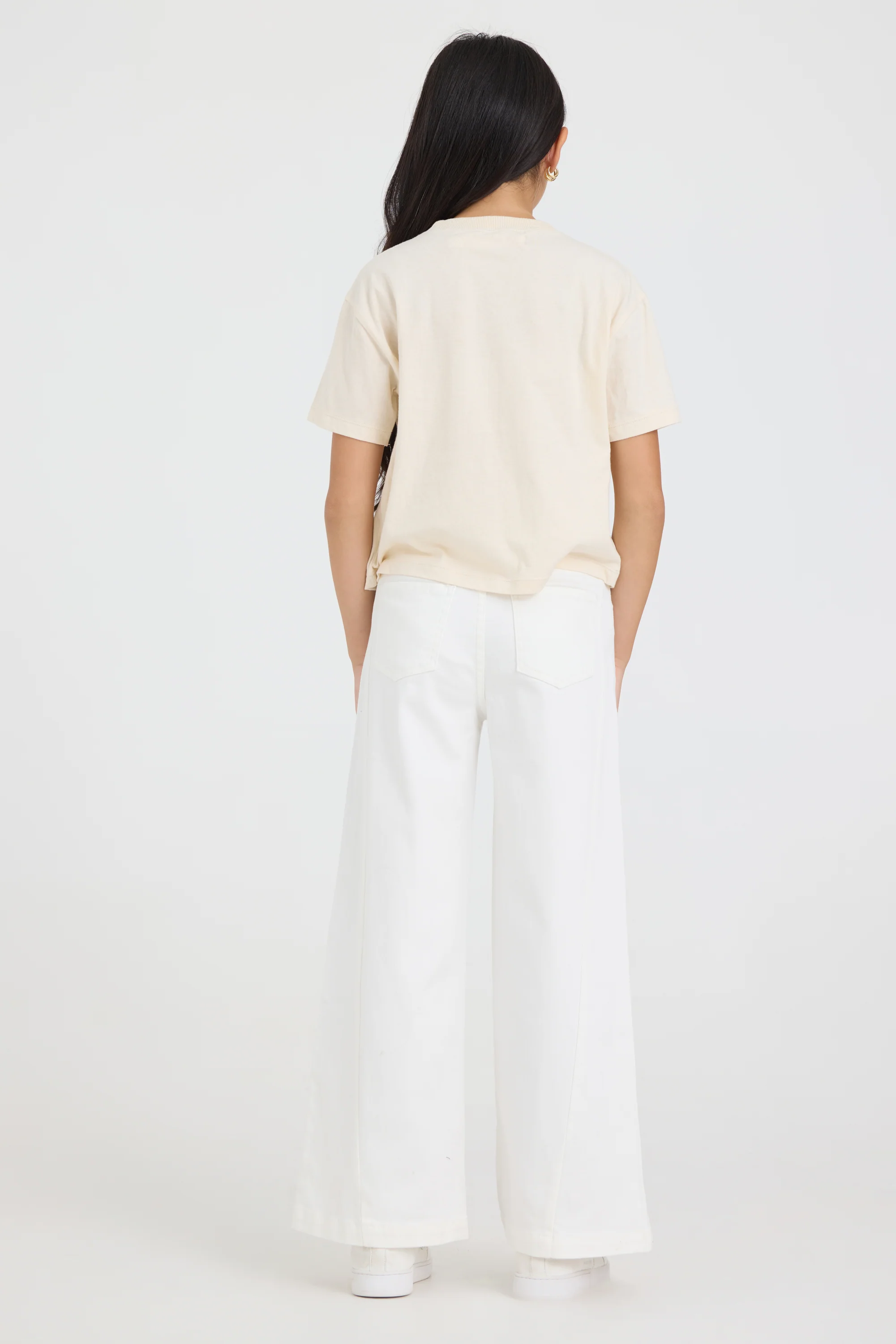 Kids Pintuck Wide Leg Pant - Image 2