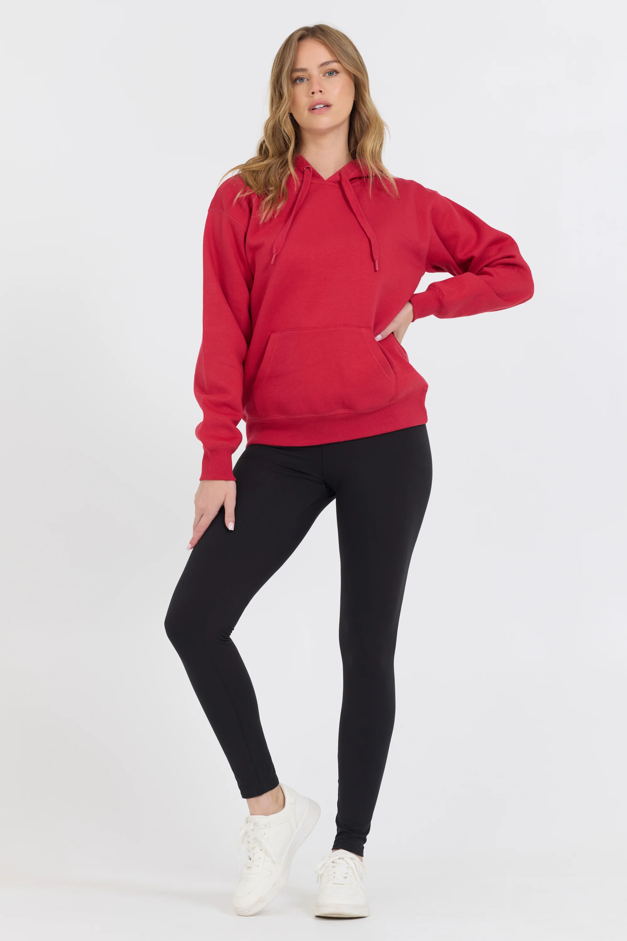 Red Proweave Pullover Hoodie - Image 3