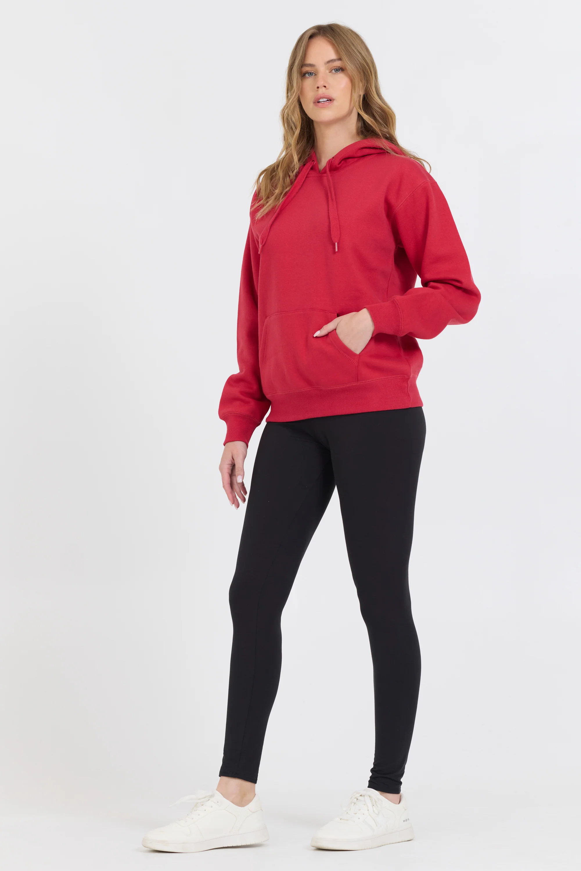 Red Proweave Pullover Hoodie - Image 4