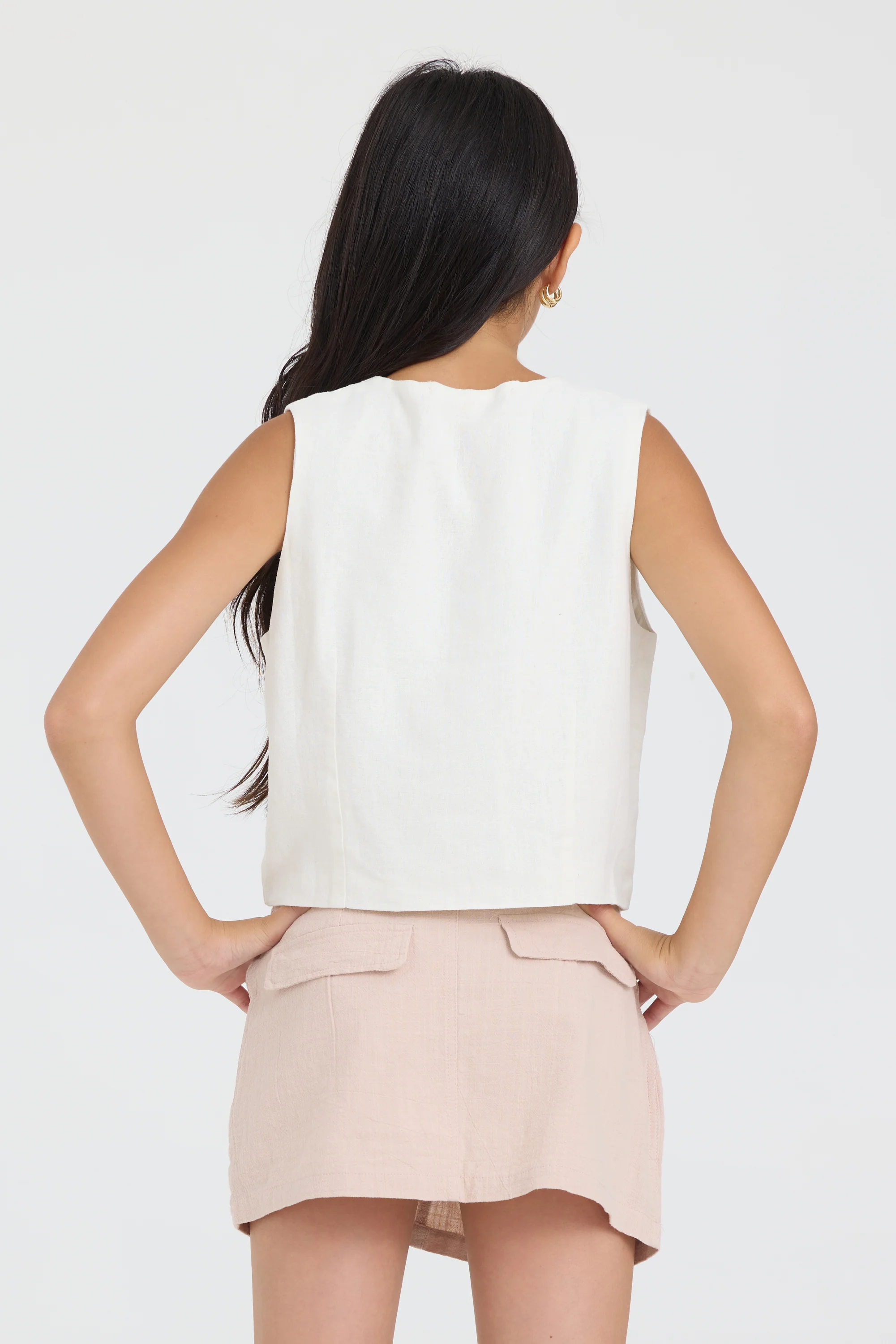 Kids Sand Cargo Skort - Image 4