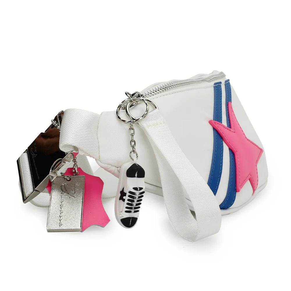 SARAH 6 BAG - WHITE/BLUE/PINK - Image 2