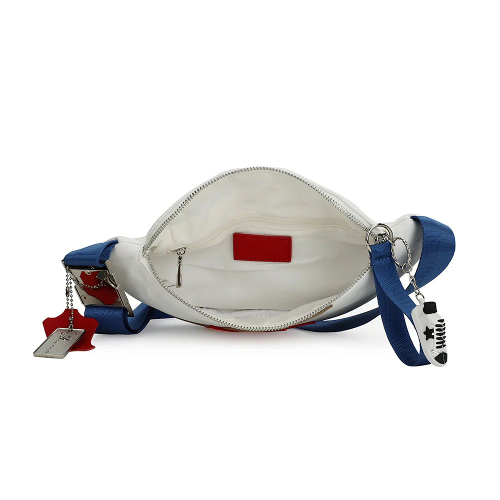 SARAH 5 BAG - RED/BLUE - Image 3