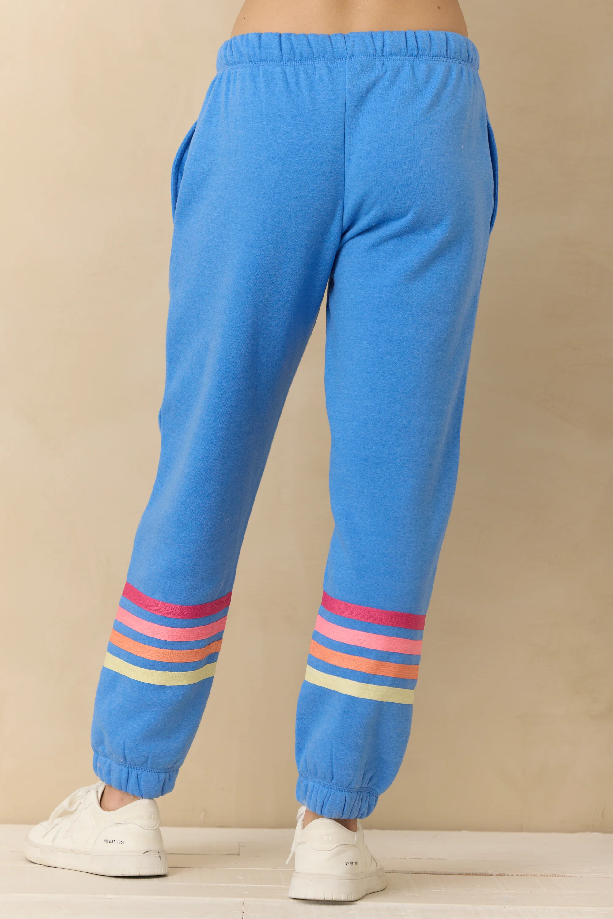 Stripe Heather Fleece Jogger - Image 3