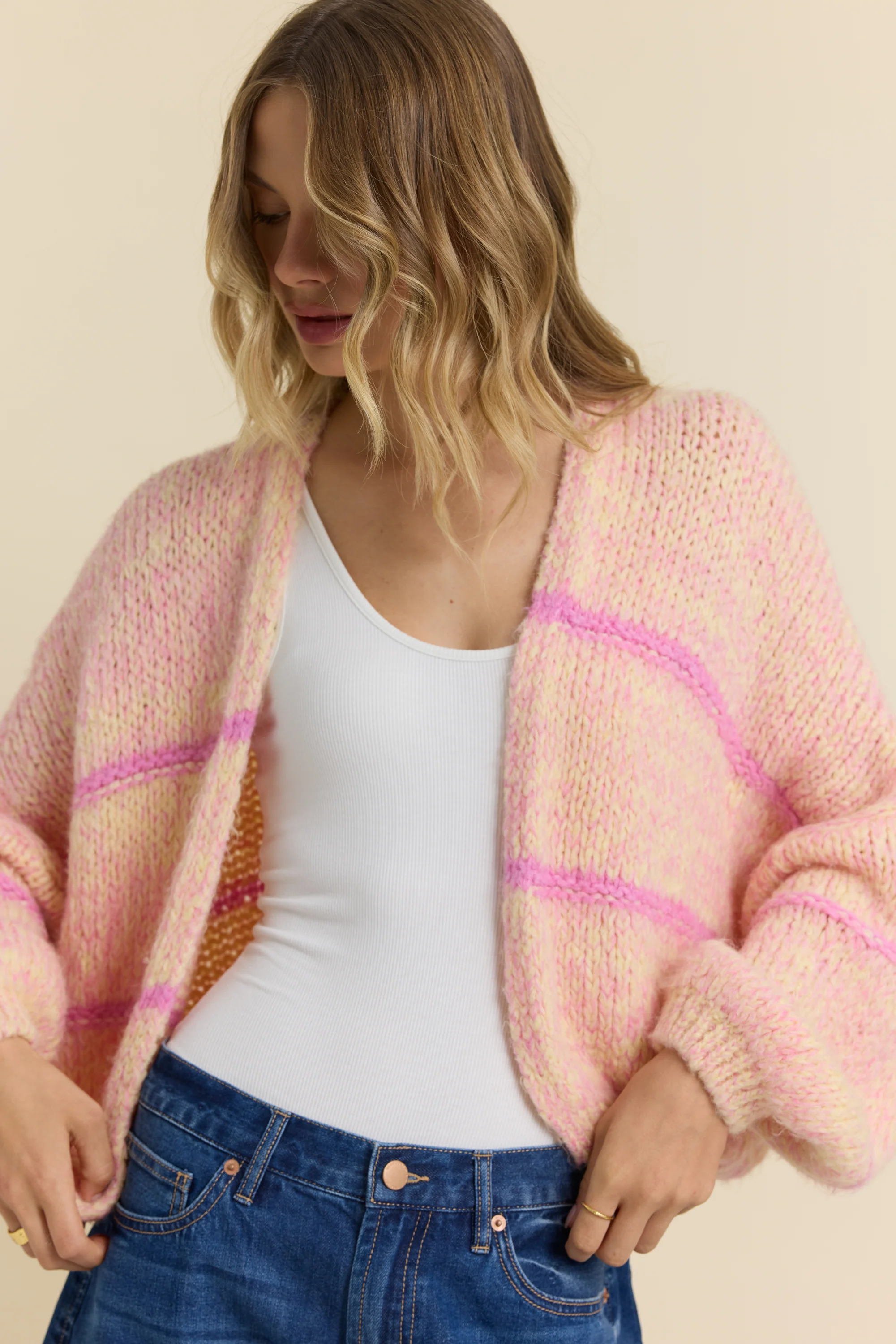 Striped Cardigan - Image 2