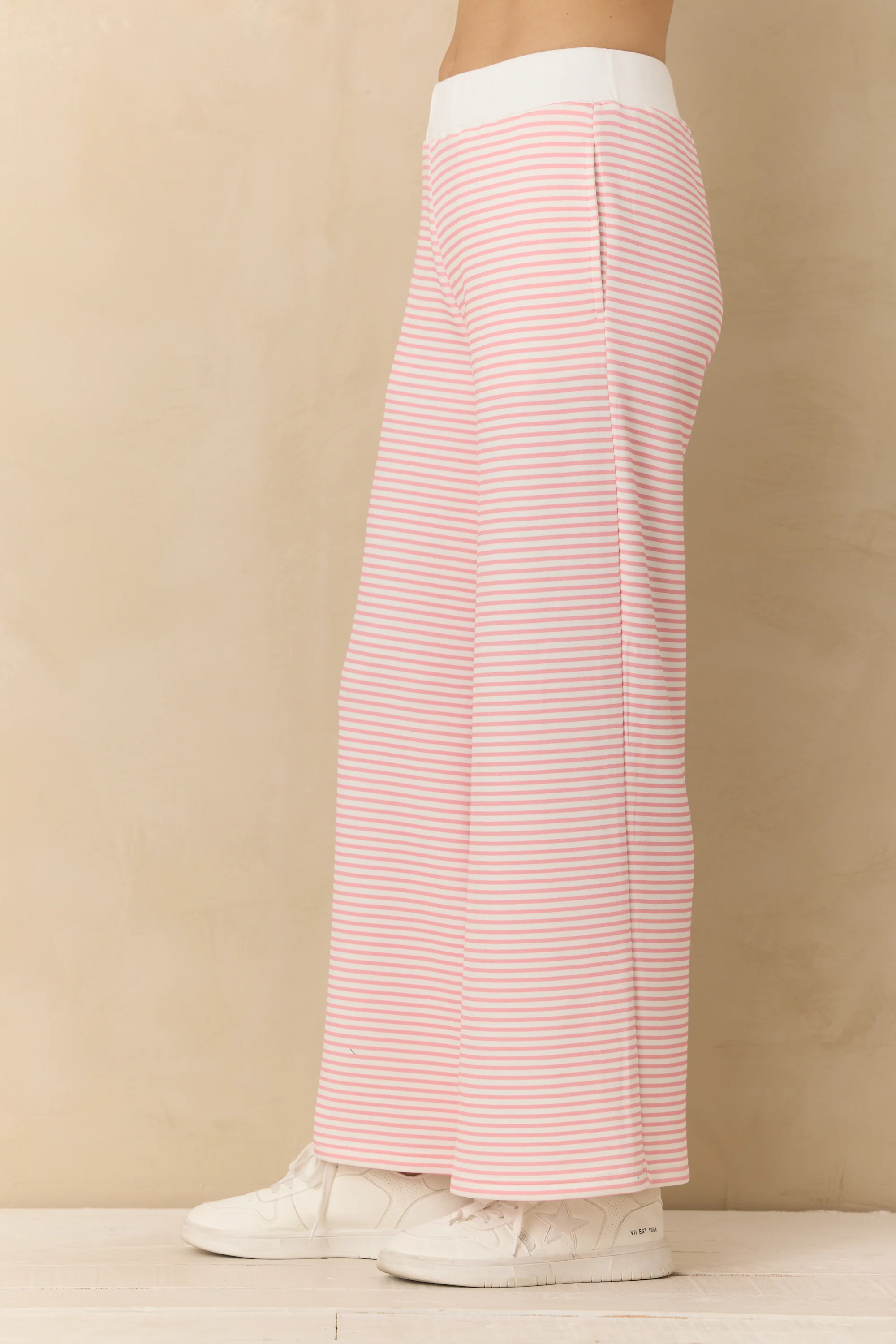 Striped Cloud Fleece Wide Leg Pant - Image 9
