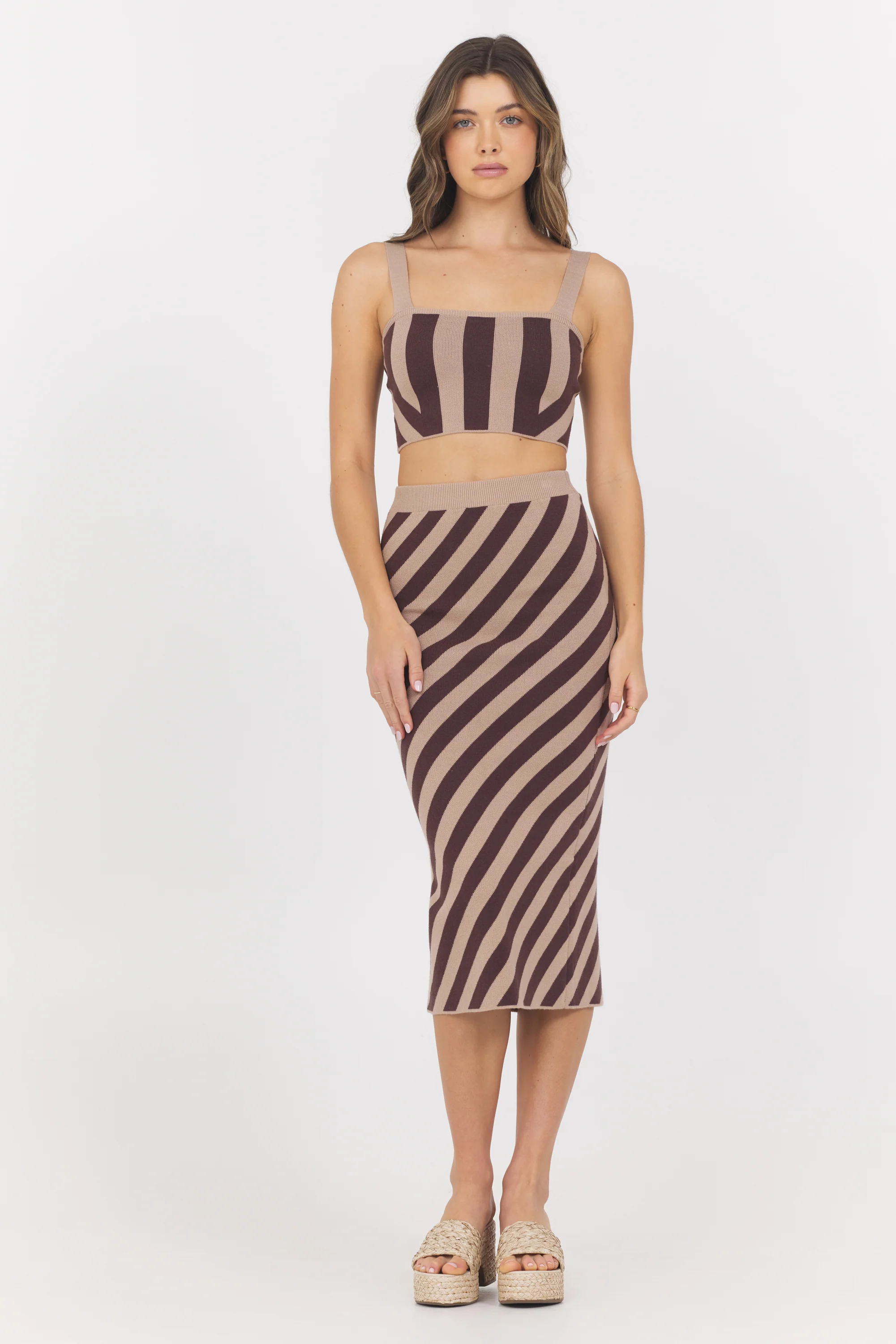 Striped Knit Tank - Image 2