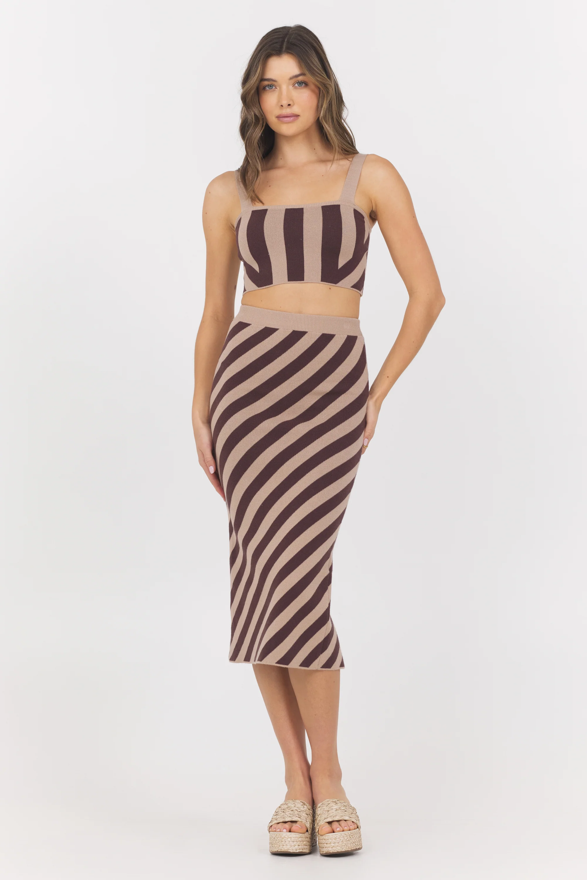 Striped Knit Tank - Image 4