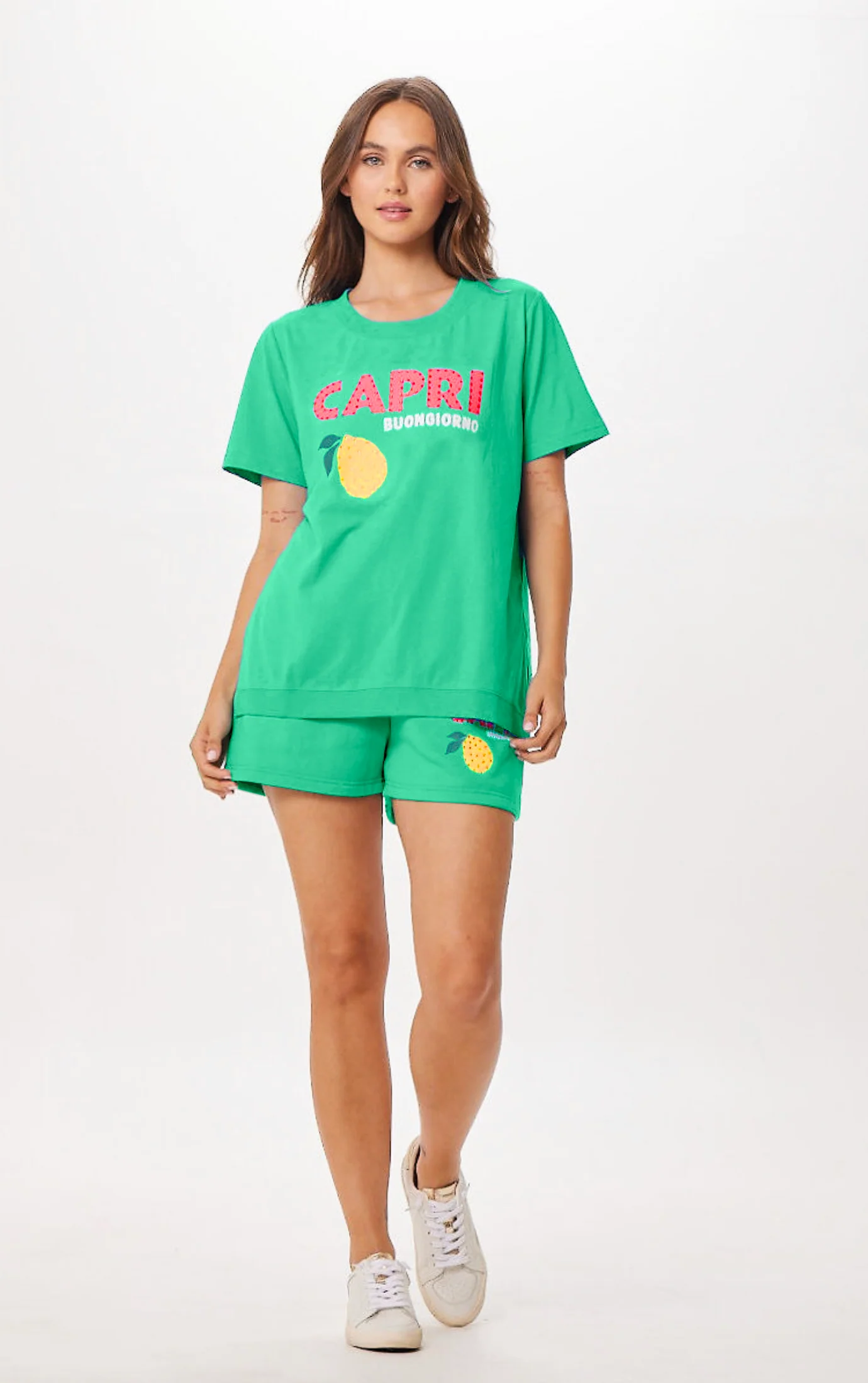Surf Green Capri Jet Setter T-Shirt - Image 3