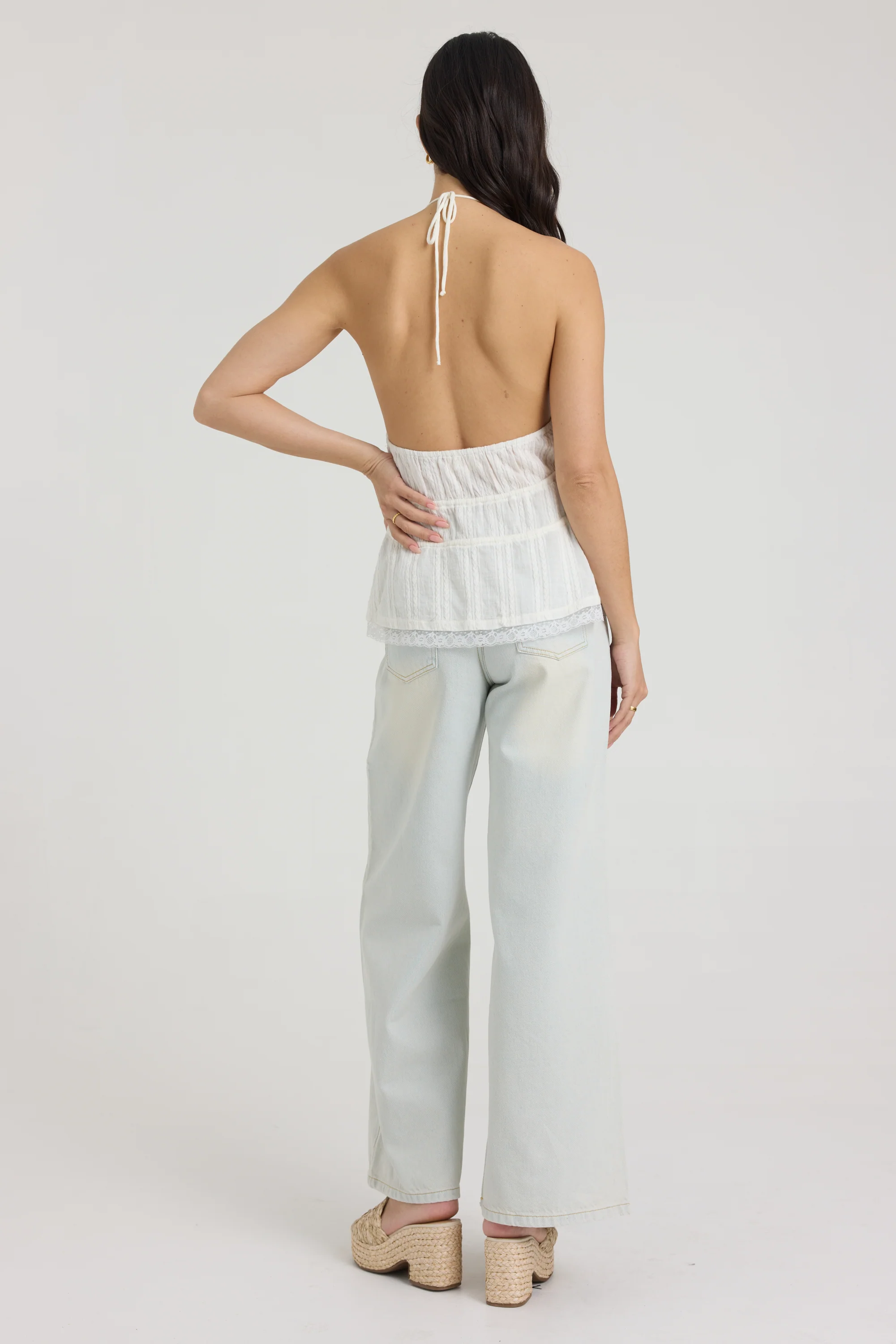 Tie Front Halter Top - Image 8